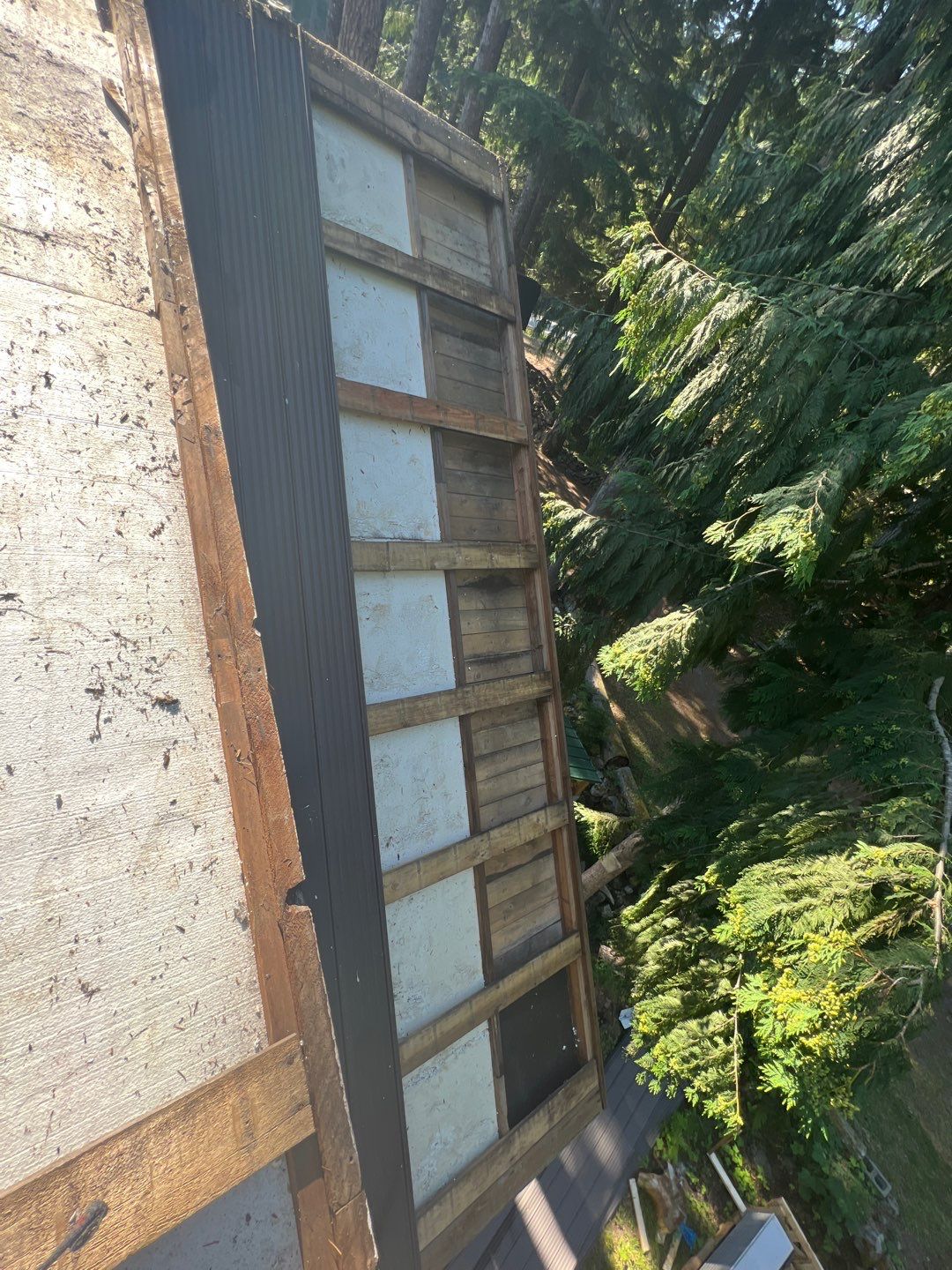 Residential ReRoofing Installation using 12" Prolok metal  by Top Notch Roofing Inc