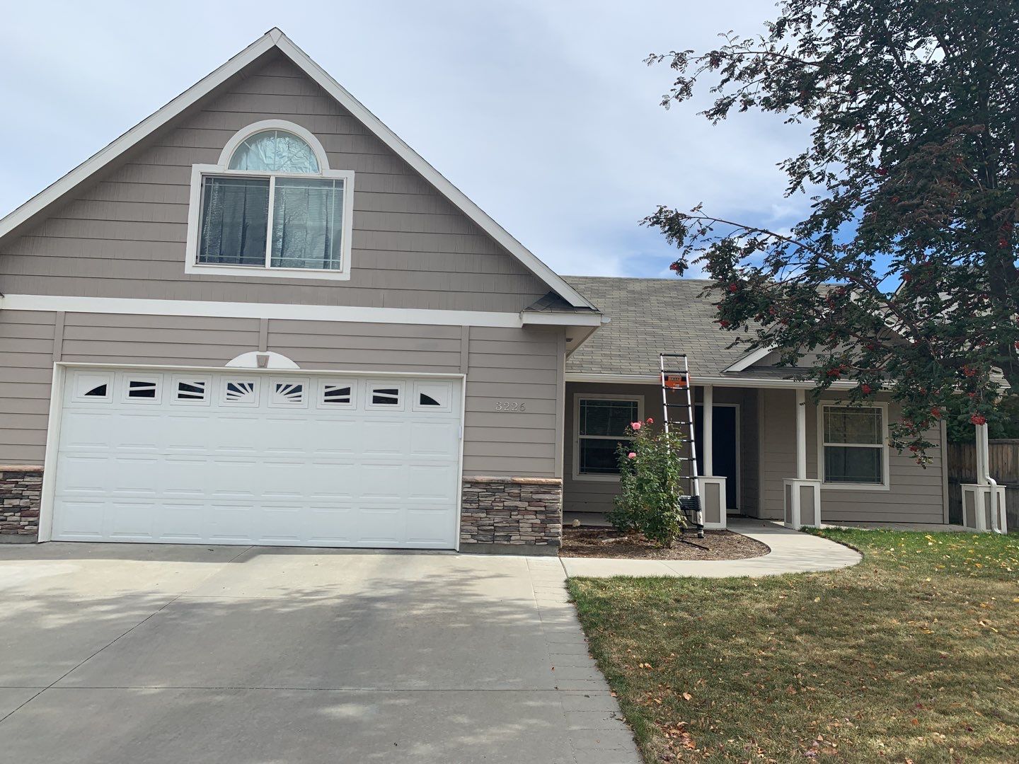 Boise single level low pitched roofing installation using Owens Corning in Teak by ID Roofing LLC