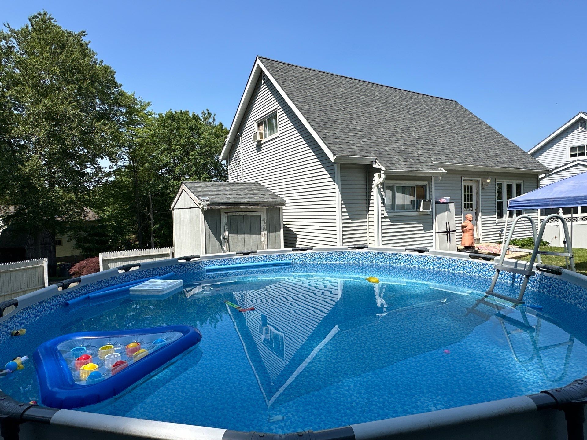 Residential Roofing Installation using Owens Corning TruDefinition Duration - Estate Gray by A Plus Exterior