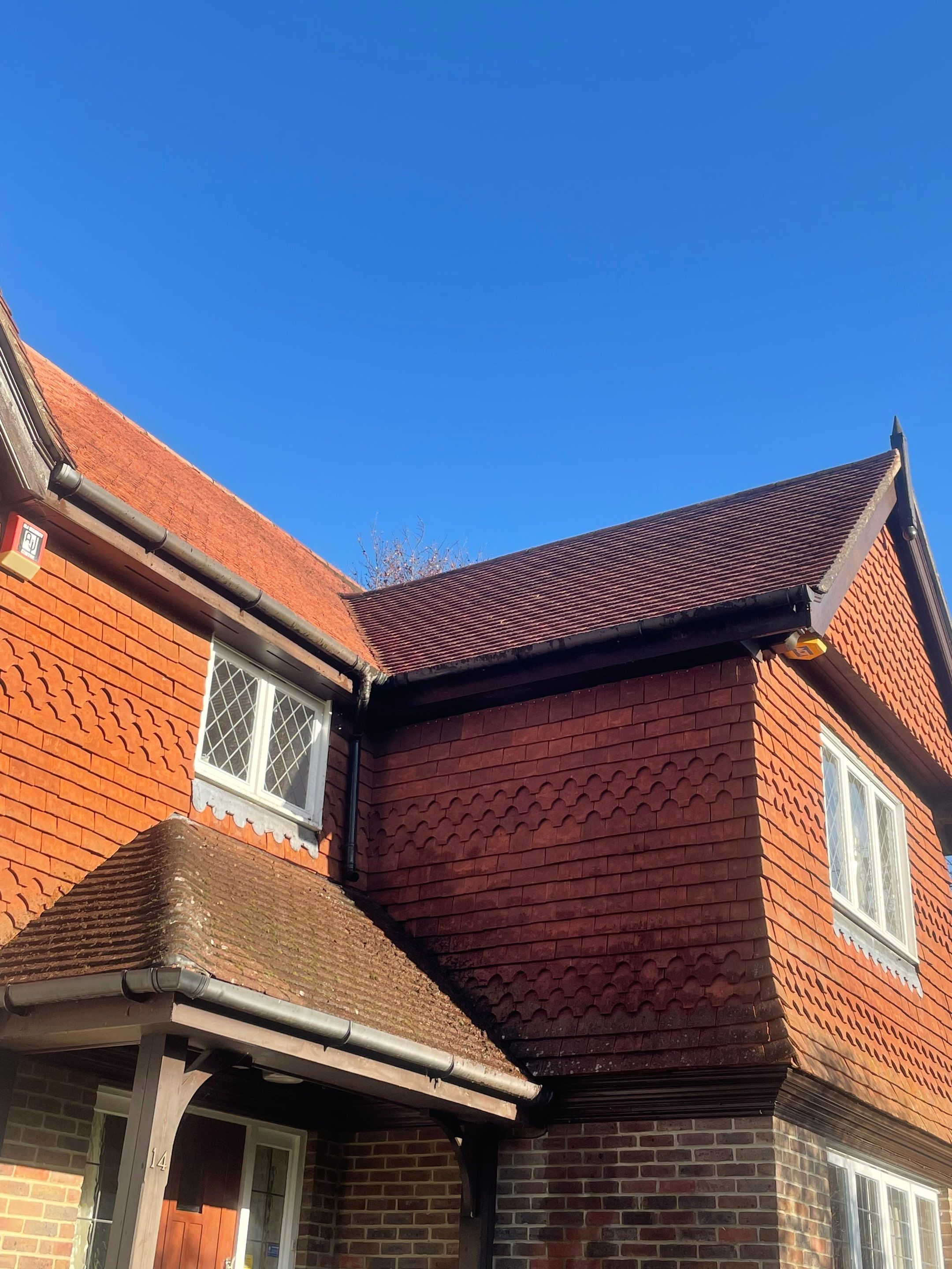 Roof Clean using Honda 15lpm Low Pressure Washing Machine by Ges Exterior Cleaning ltd