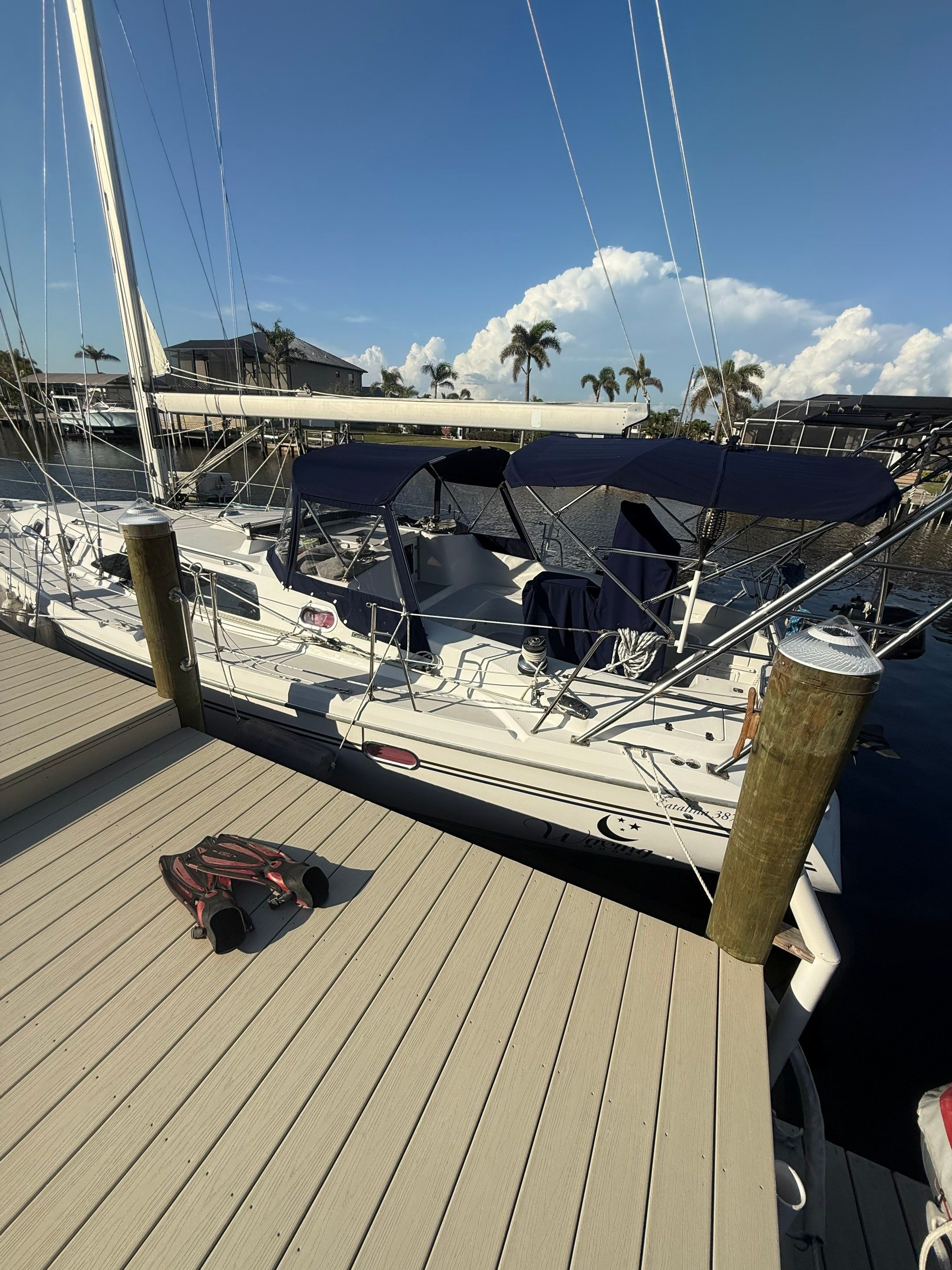 Project in Port Charlotte by Florida Hull Cleaning 