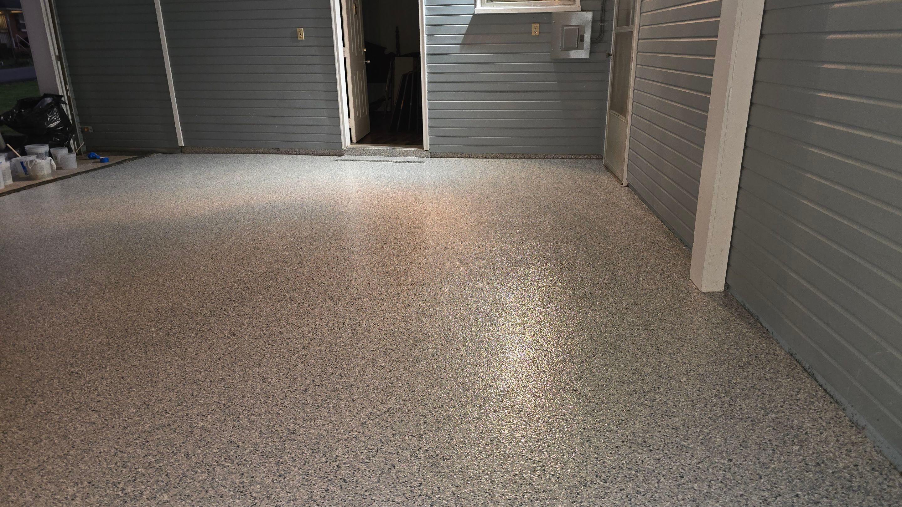Garage/Carport Using Tidal Wave  by Elite Floor Solutions