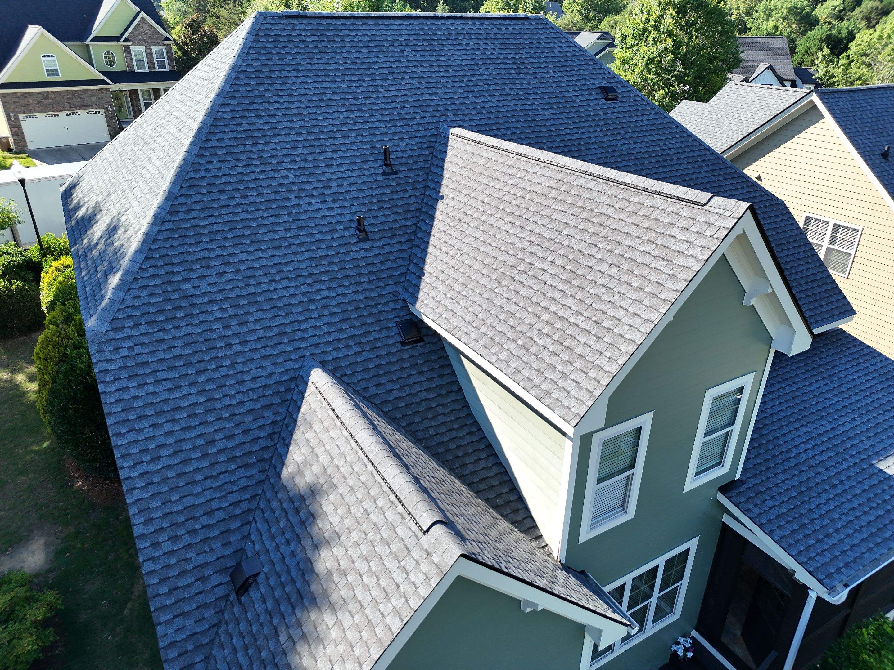 Full Roof Replacement Featuring GAF Architectural Shingles in Wake Forest by Cadmus Construction