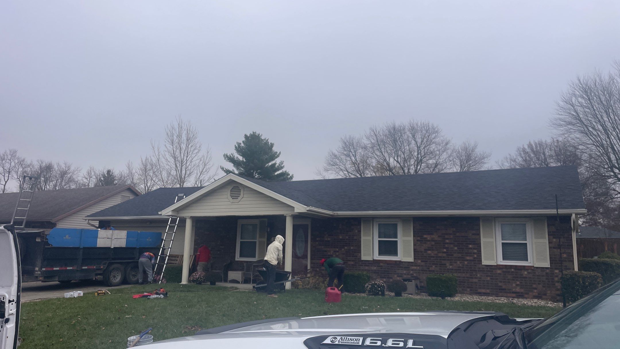Project in Muncie, IN by Rodeffer Roofing INC