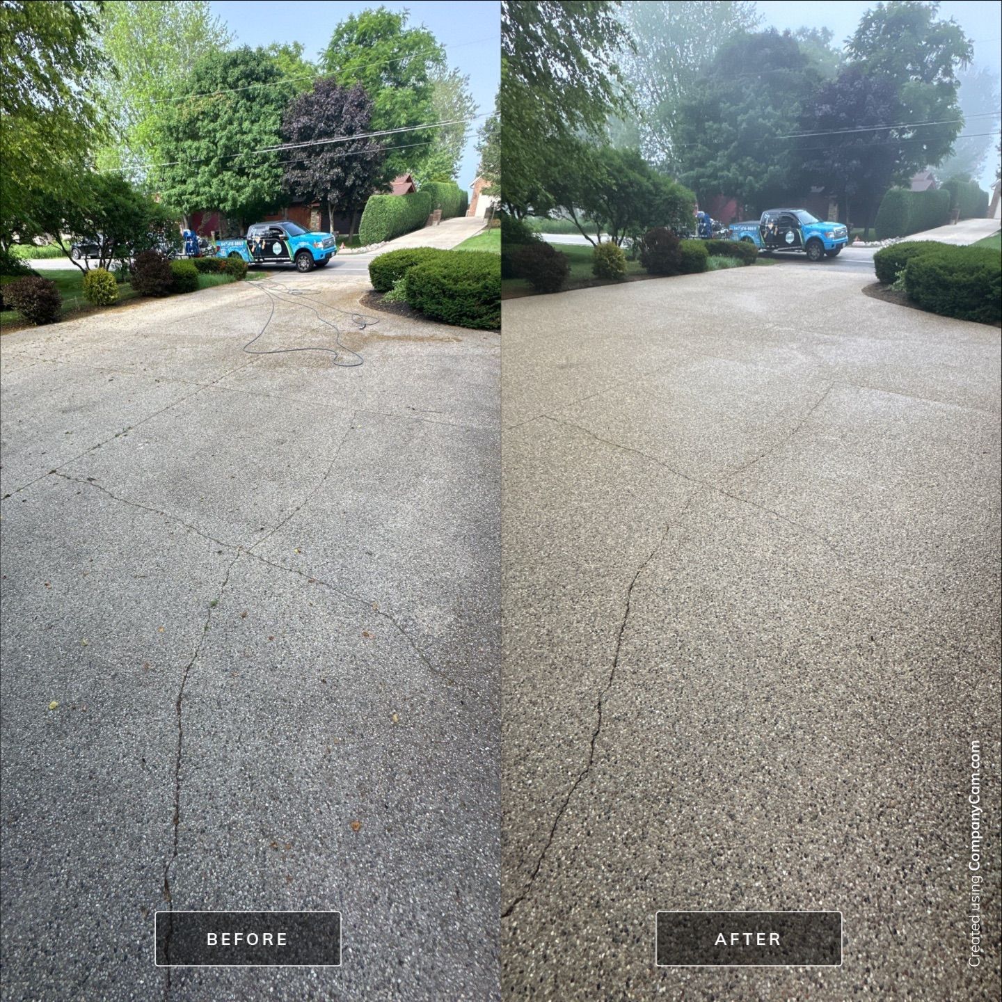 Project in Kenosha by Simmons Power & Soft Washing