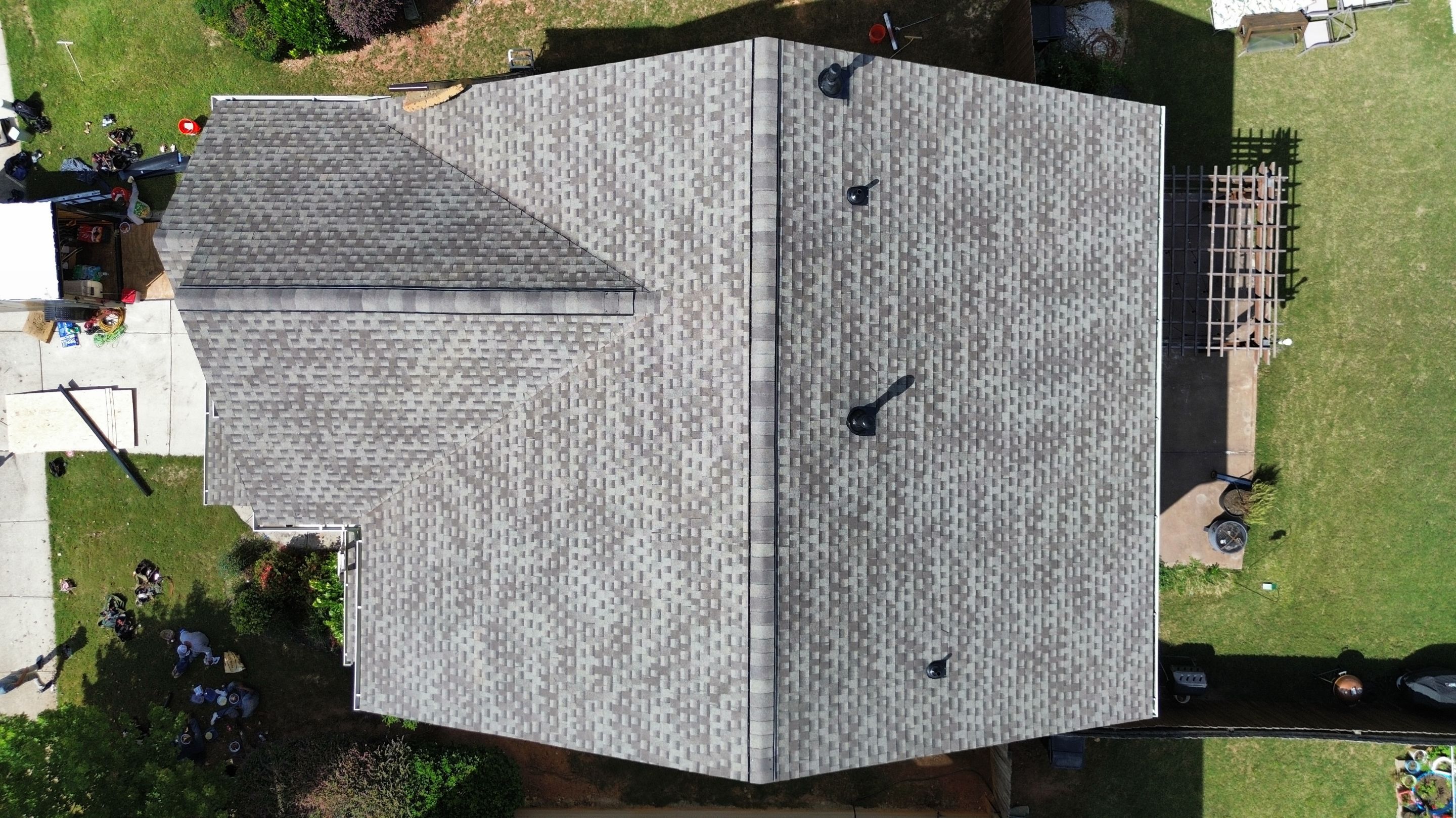 Cumming, GA Roof Replacement GAF Timberline HDZ Weathered Wood by Reset Roofing