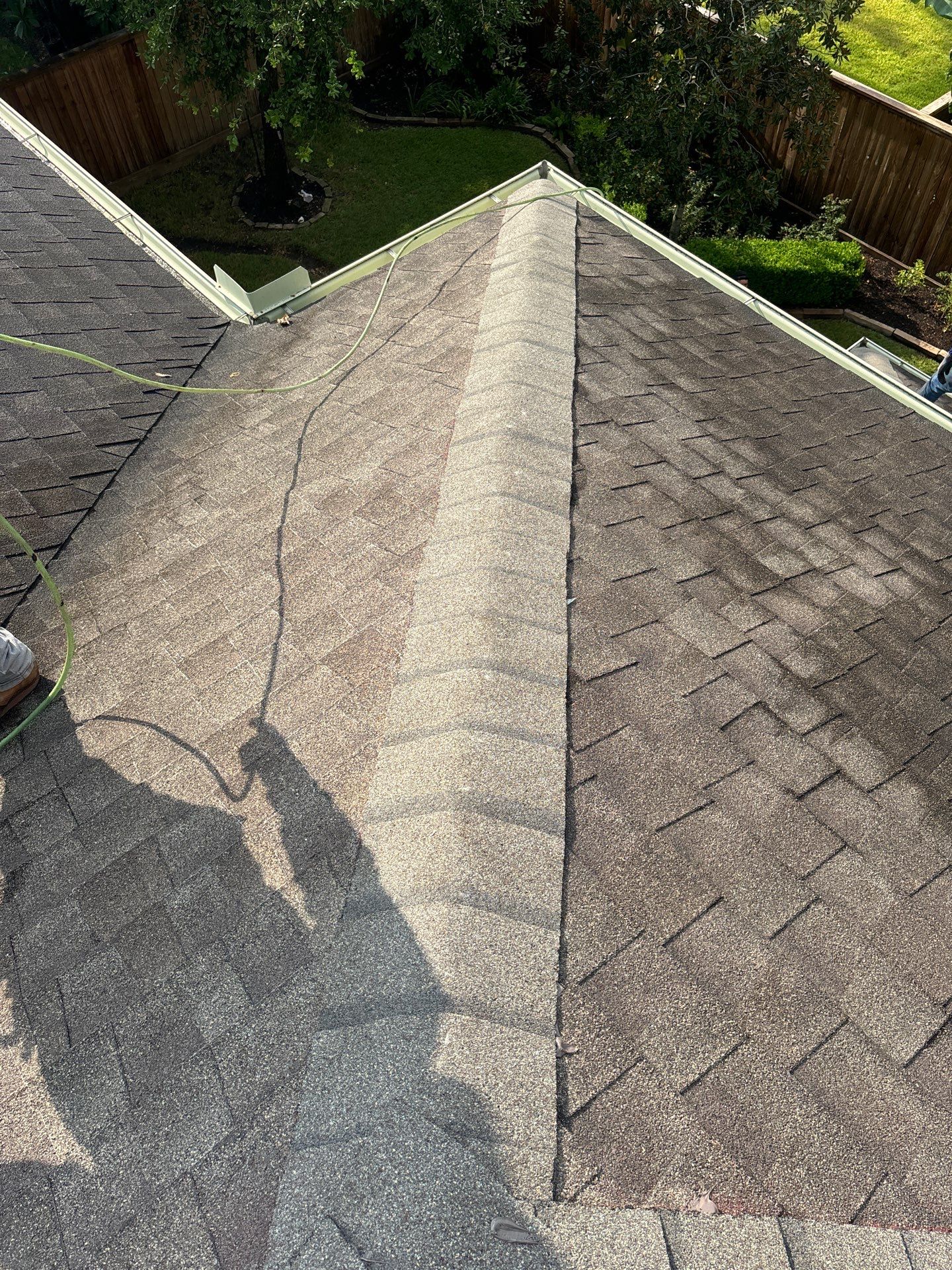 Hail Damage using Owen's Corning Duration (Lifetime) Shingles by Roof Repair Company