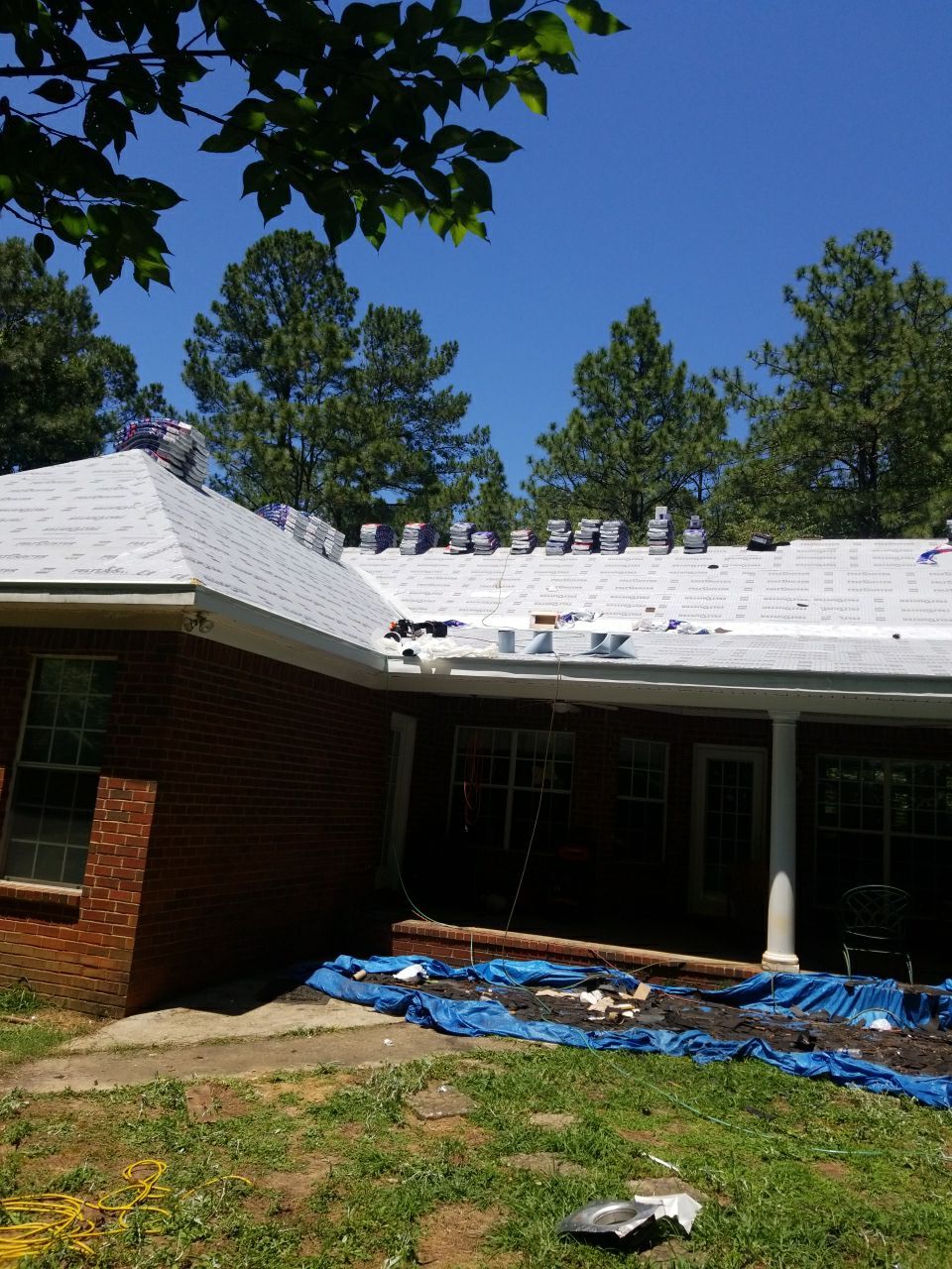 Residential Roofing Installation using Roof Replacement by American Roofing & Construction LLC