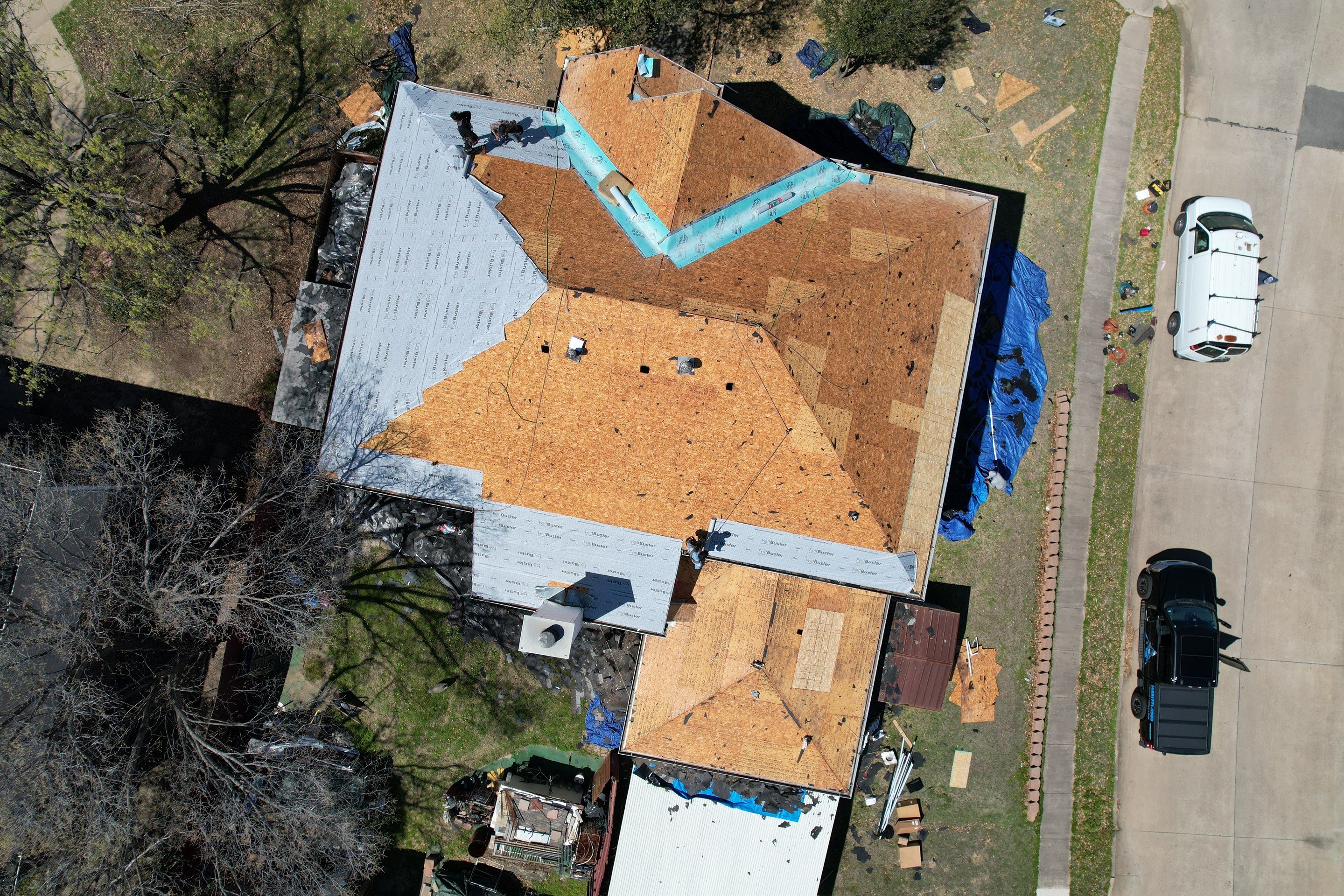 Project in Carrollton by Zeus Exteriors