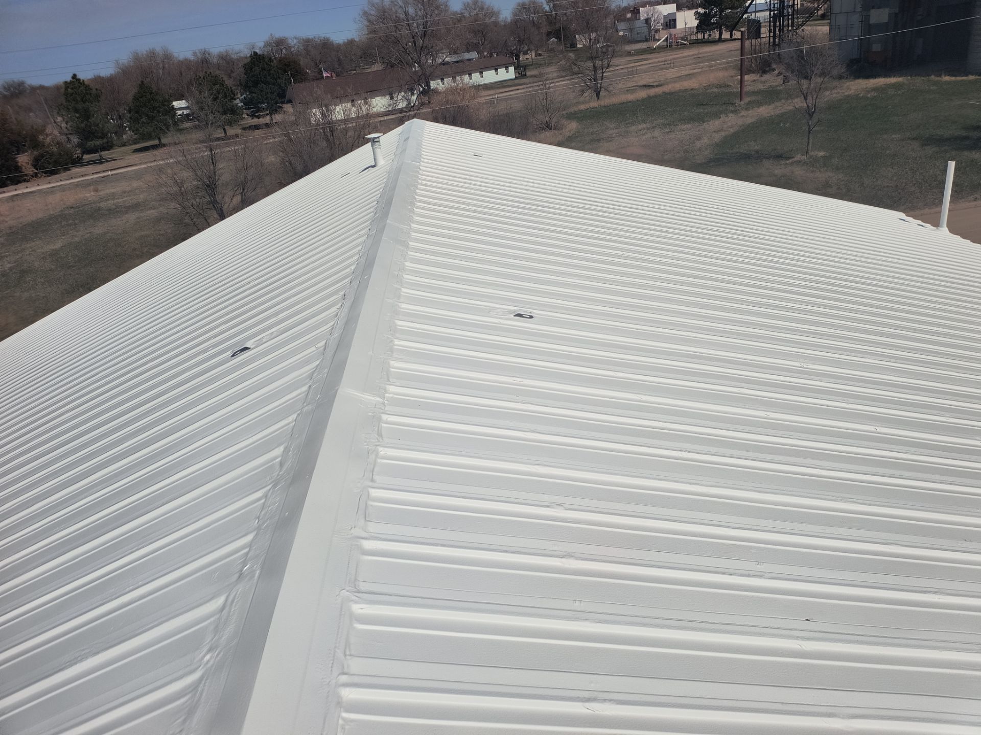 Metal Roof Restoration - Long Pine, NE by Tillotson Enterprises