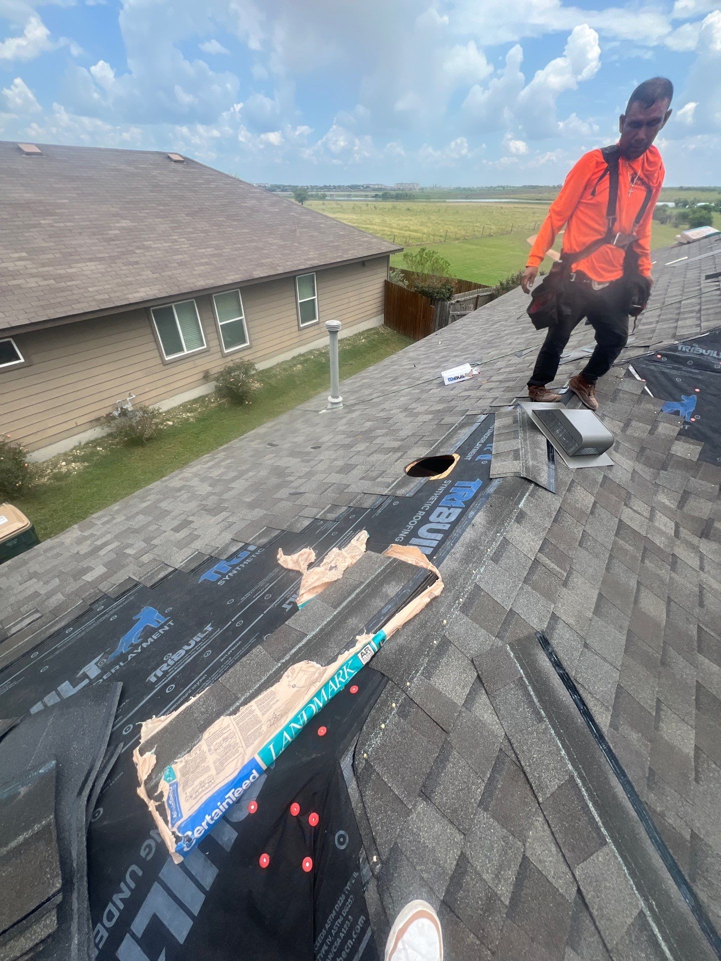Project in San Marcos by Rhino Roofing and General Contracting, LLC