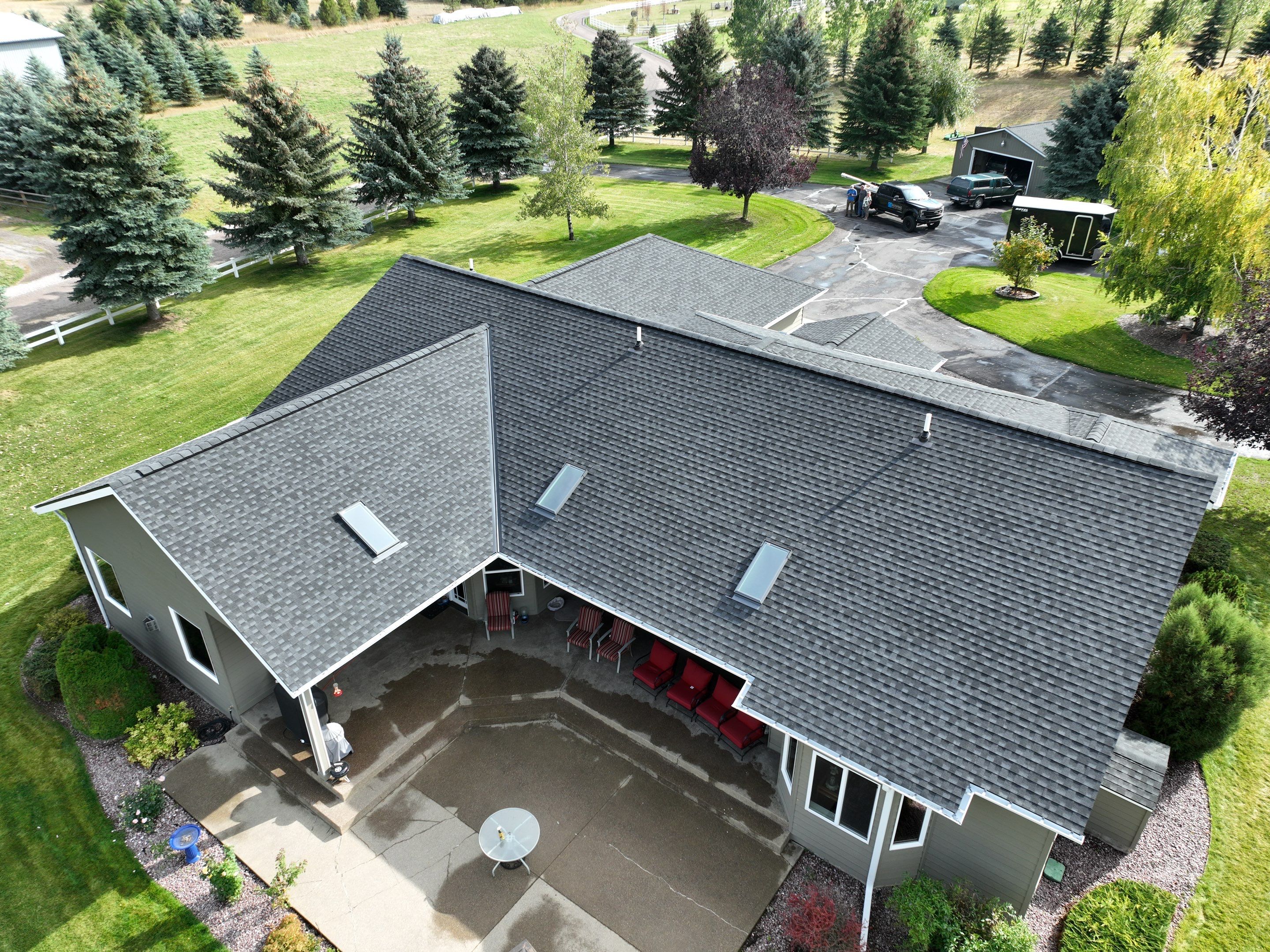 GAF Timberline HDZ - Charcoal by Montana Roofing Solutions