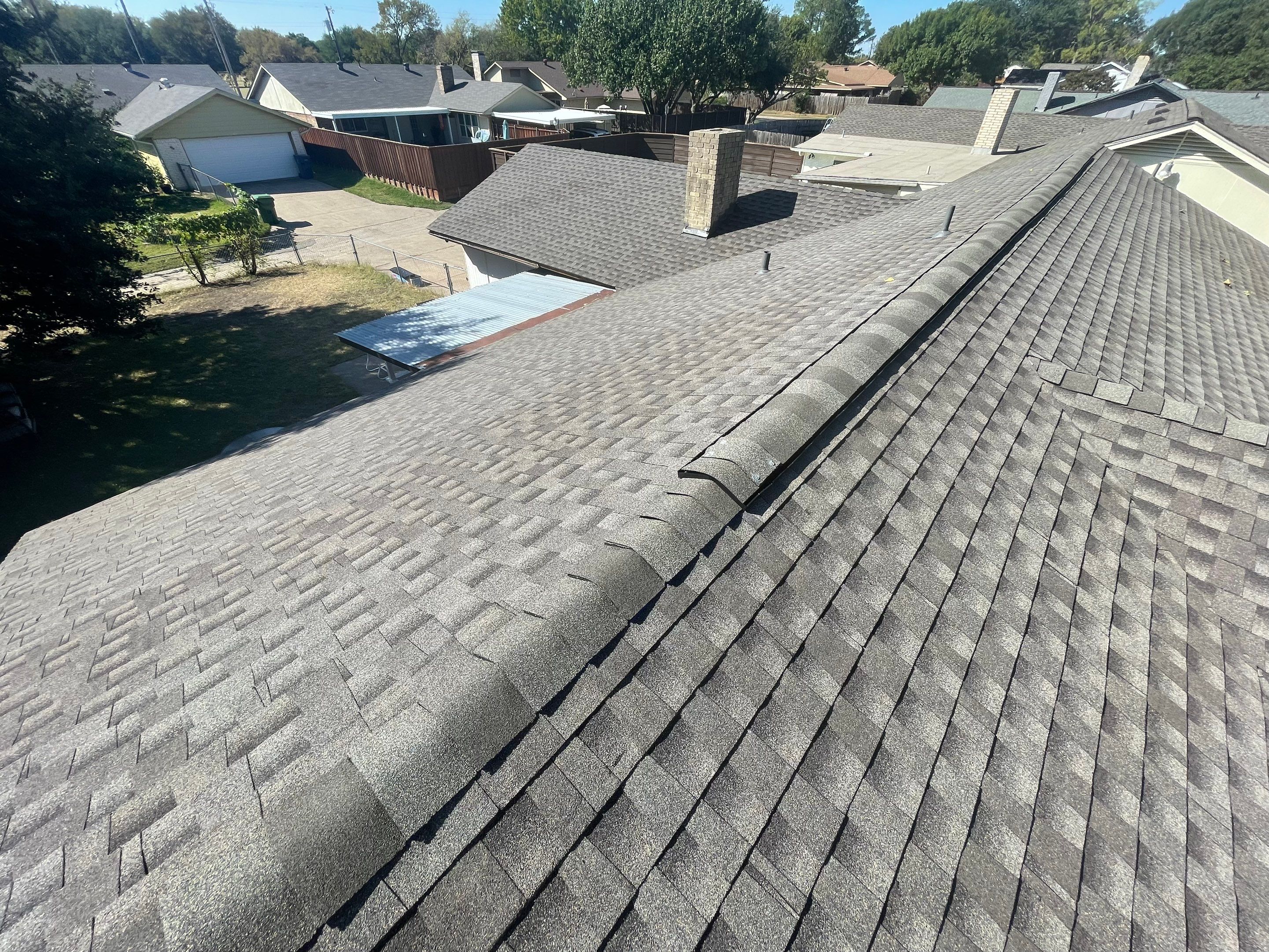 Residential Roofing Installation using GAF Timberline HDZ Weathered Wood by OneSource Roofing and Restoration