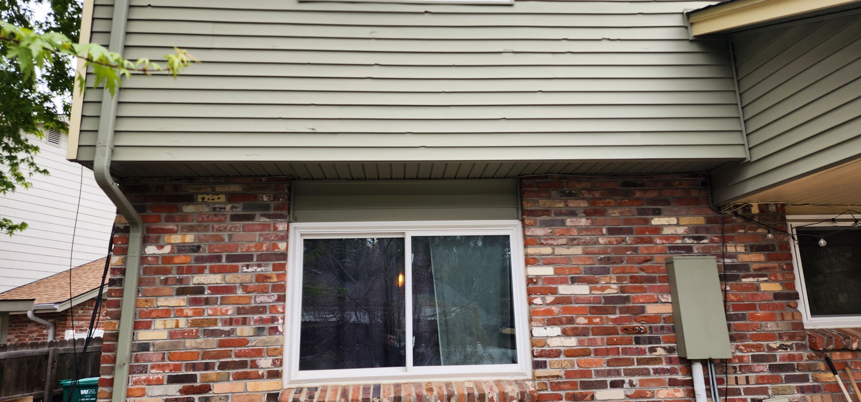Hail Damage repair by 1st choice windows and siding