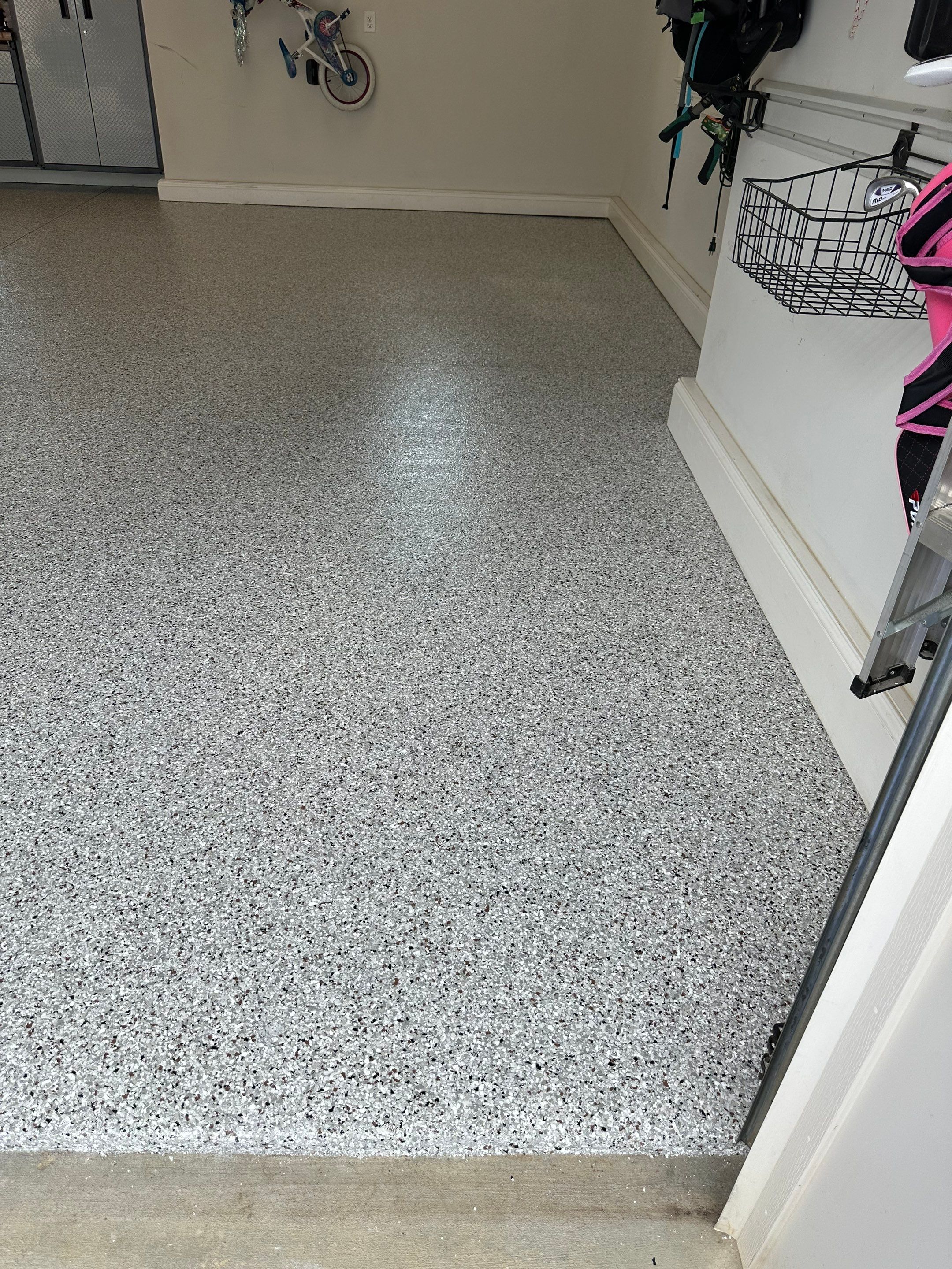 Garage Floor Coating using Coyote by My Garage Floor Guys