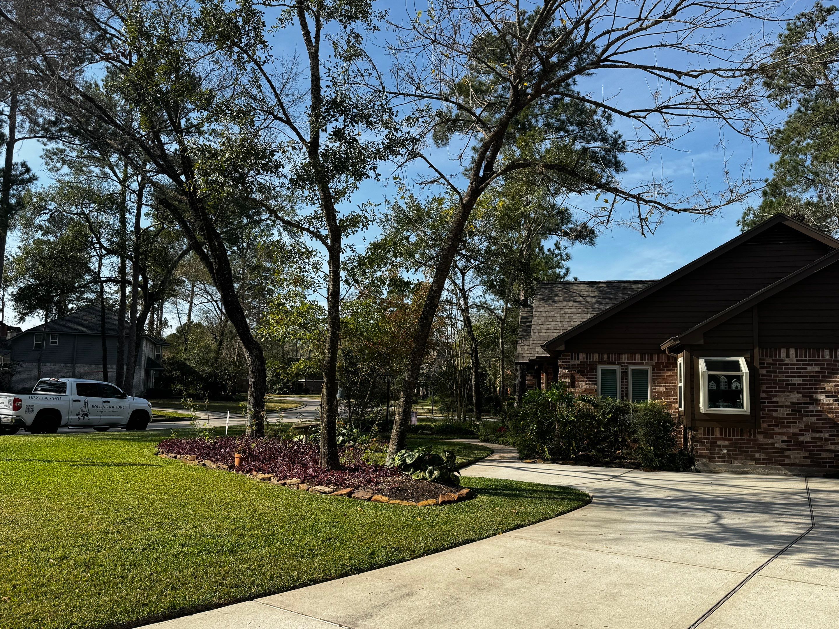 Exterior Siding Restoration and Painting Project in Spring, Texas by Rolling Nations