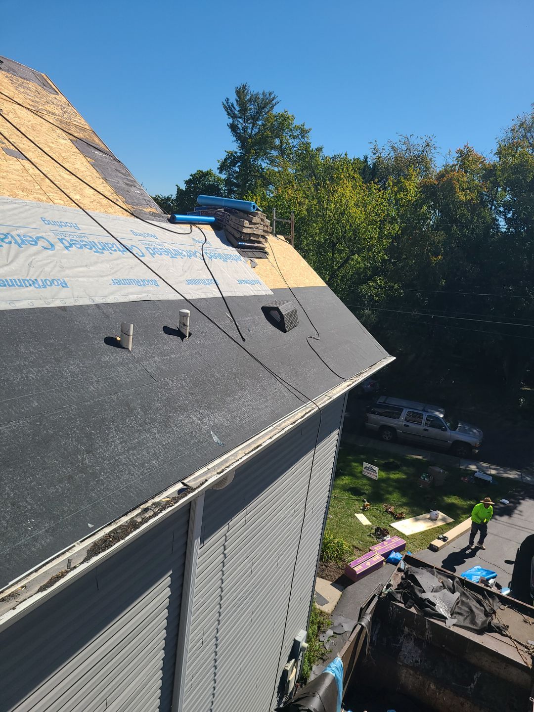 Falls Church: Residential Roof Replacement with CertainTeed Landmark Pro in Max Def Colonial Slate by RM Banning, Inc.