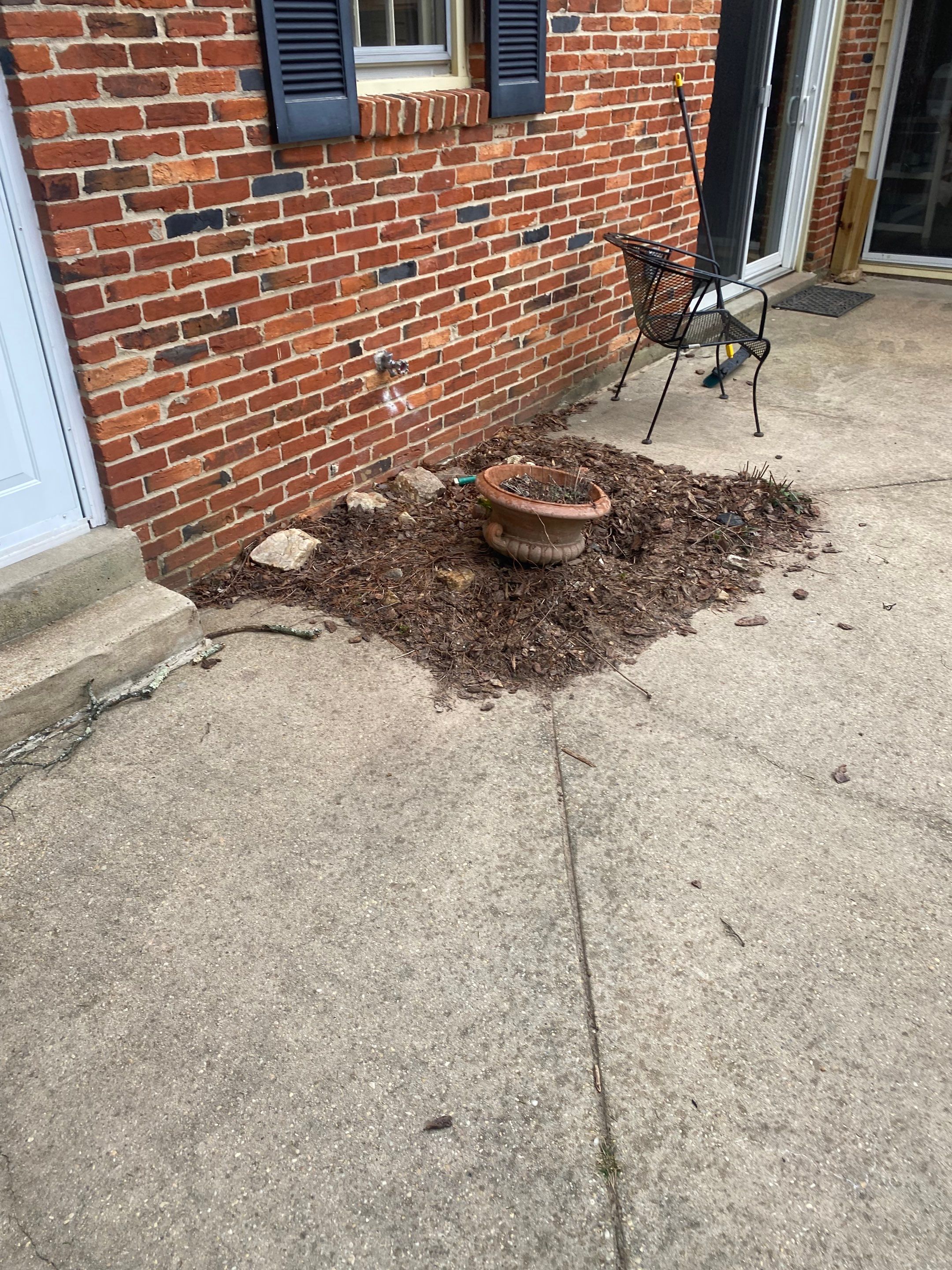 Landscape cleanup & drainage by The Smet Companies, LLC
