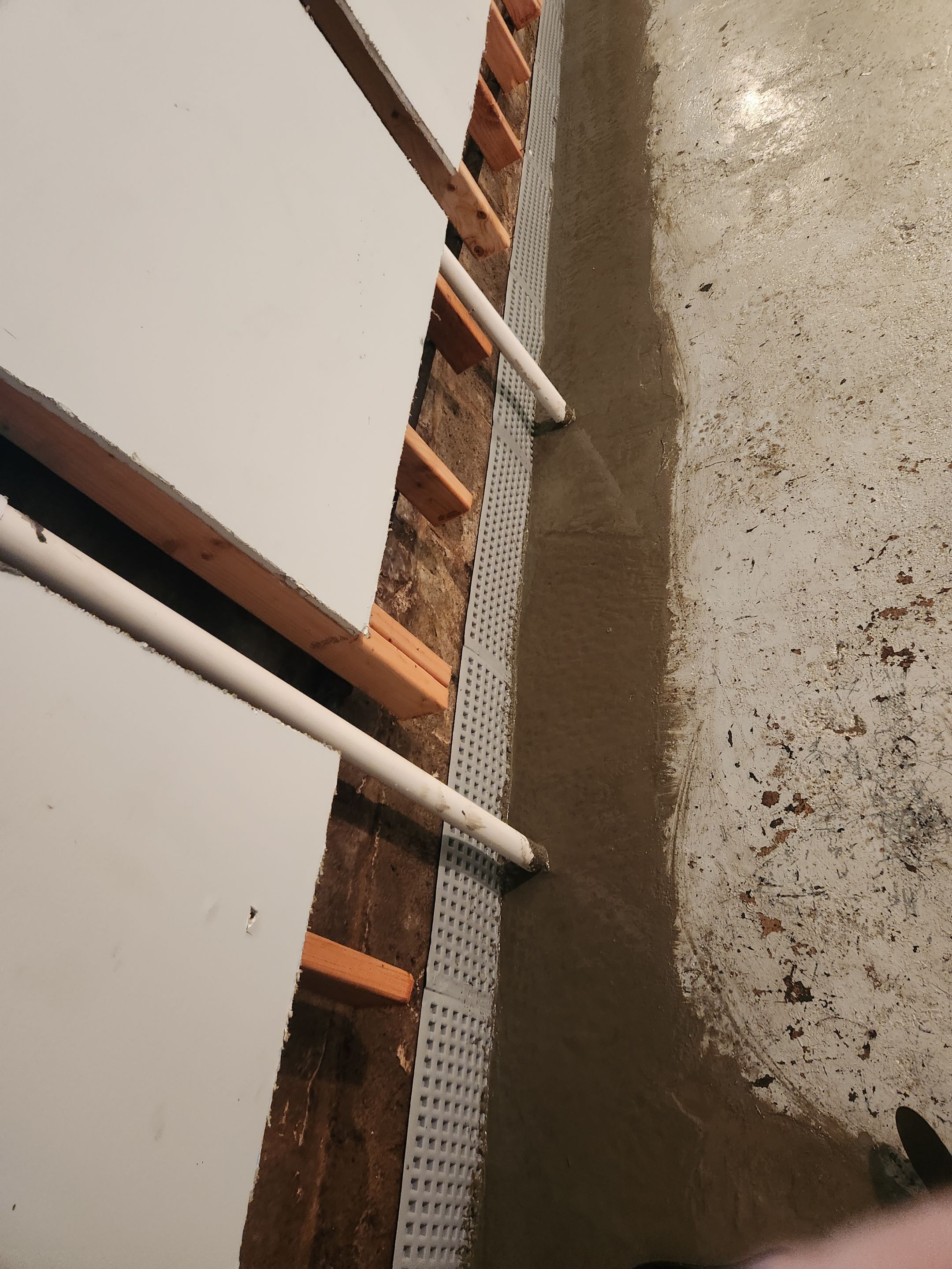 Interior French Drain West Orange NJ by Pure Service Pro, LLC 