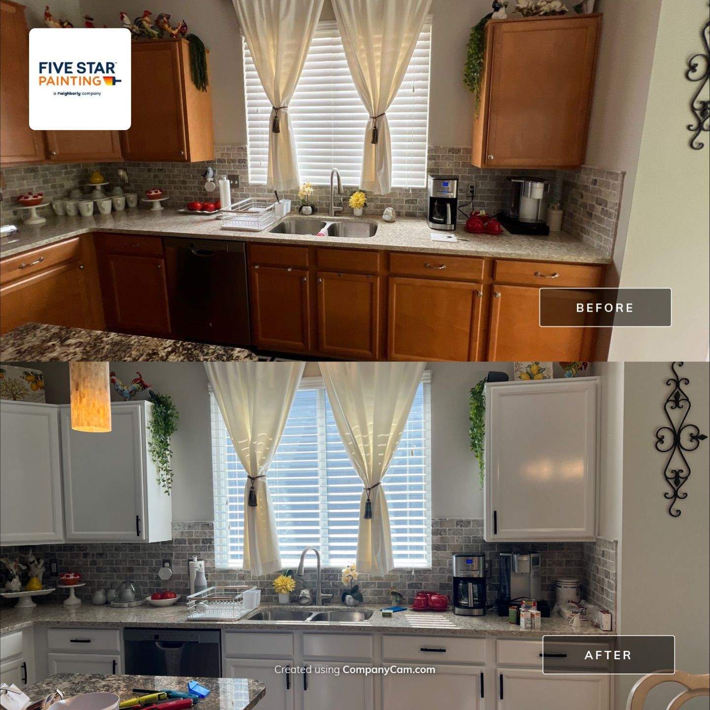 Five Star Painting - Cabinets by Five Star Painting of Batavia