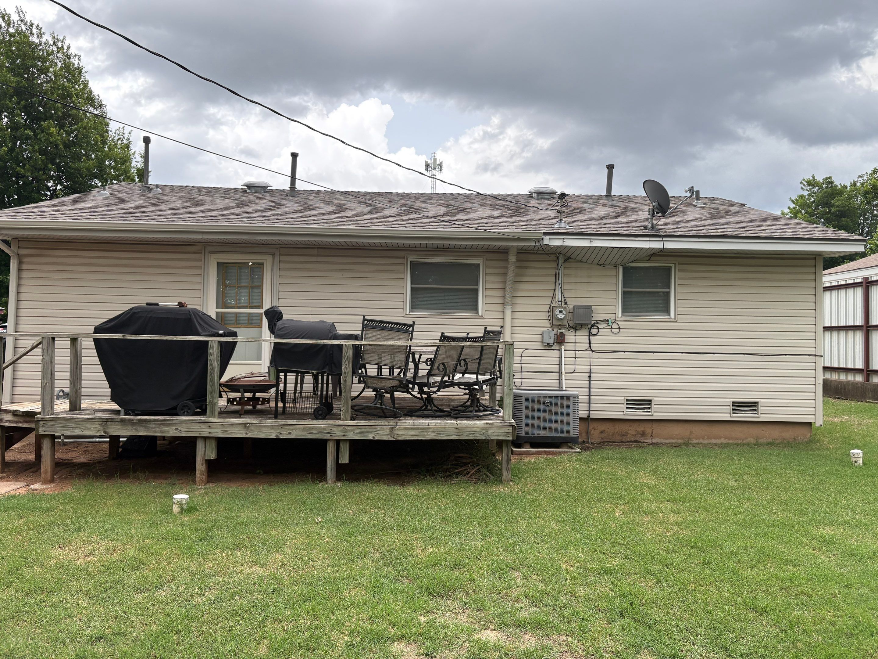 roof & soffit replacement in Midwest City by McCann's Roofing and Construction