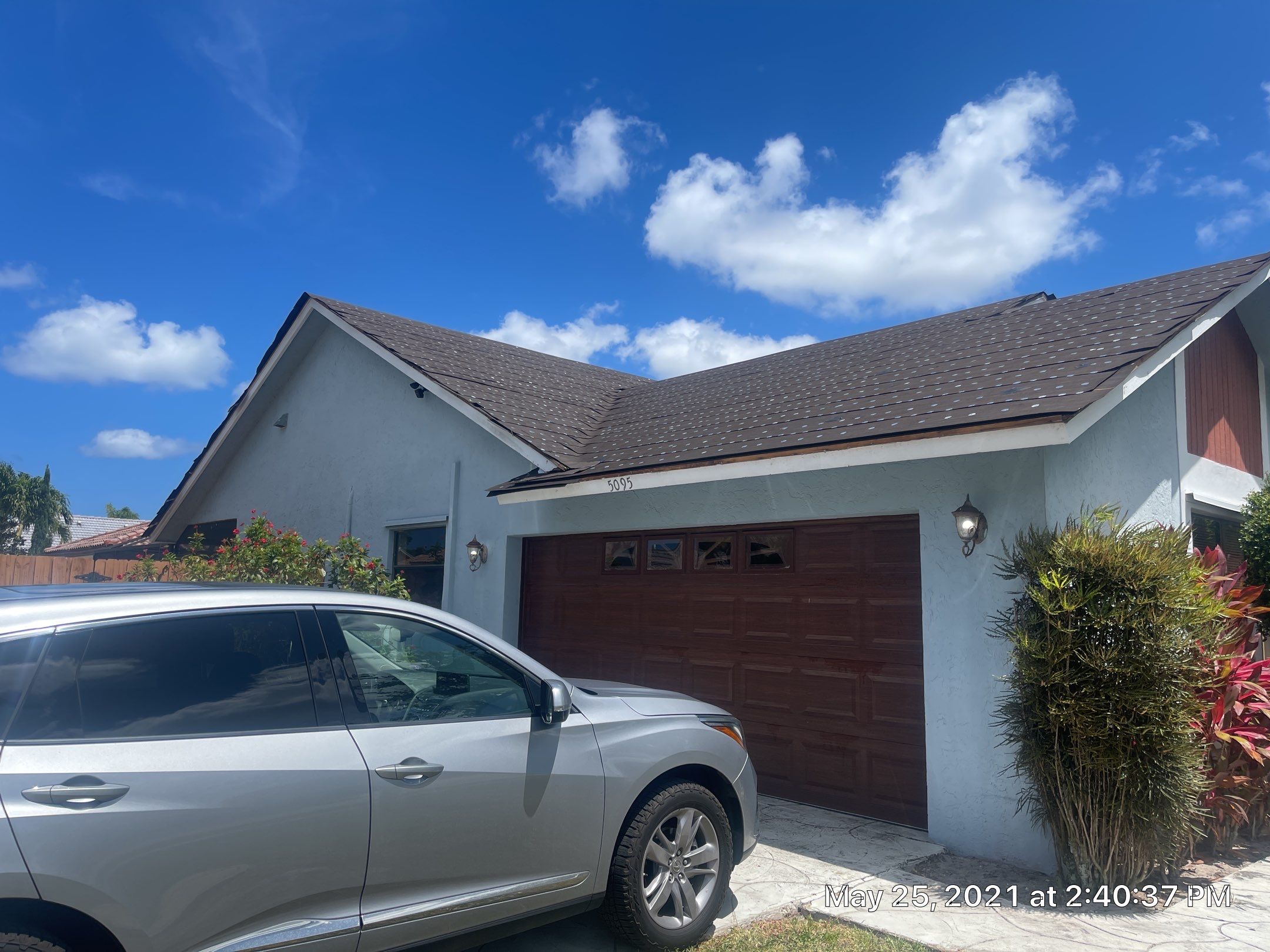 Residential Roofing Installation using 1" Nail strip metal roof by BLUES BROTHERS ROOFING
