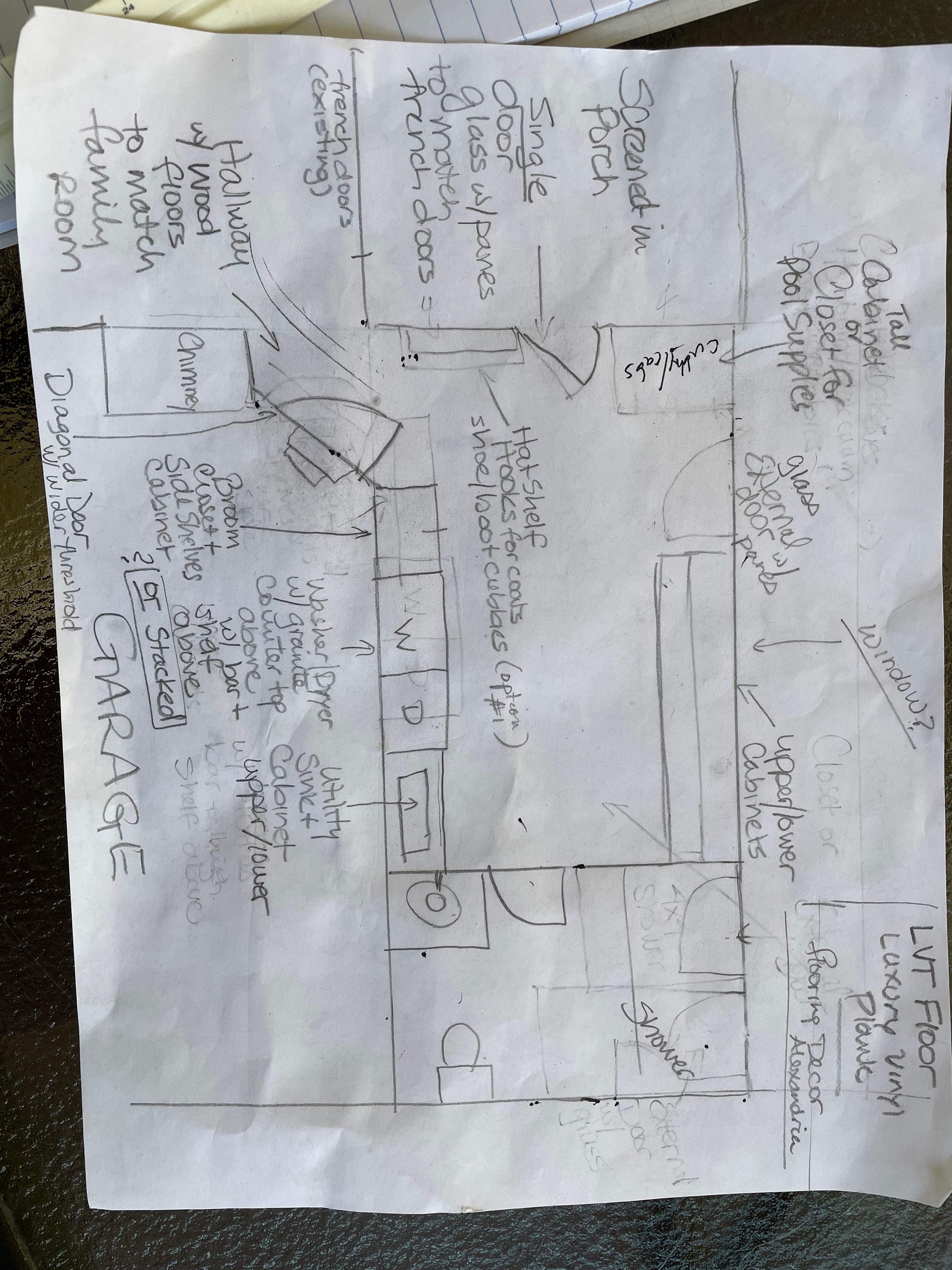 laundry and Cabana bath addition, Vienna, VA by Fairfax Contractors, LLC