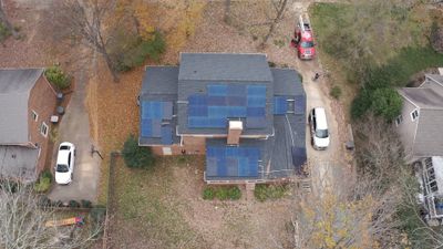 New Roof with Solar Panels