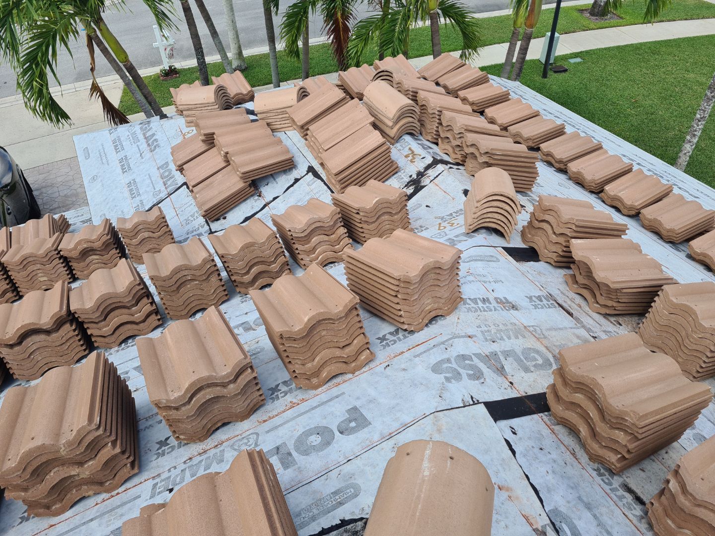 Residential Roofing Installation using Eagle Roofing Tile by BLUES BROTHERS ROOFING