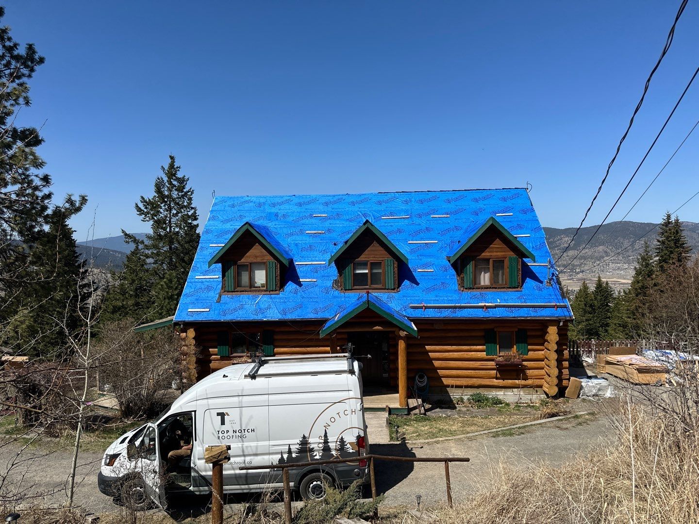 Residential Cedar ReRoofing using Malarky Vista shingles by Top Notch Roofing Inc
