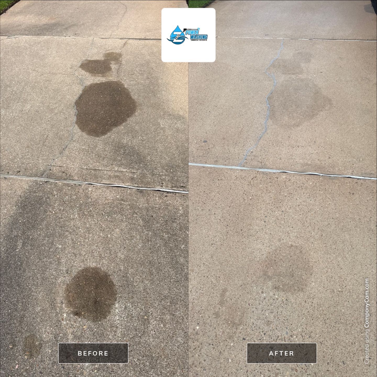 Oil stain where ? by Zeal Power Washing