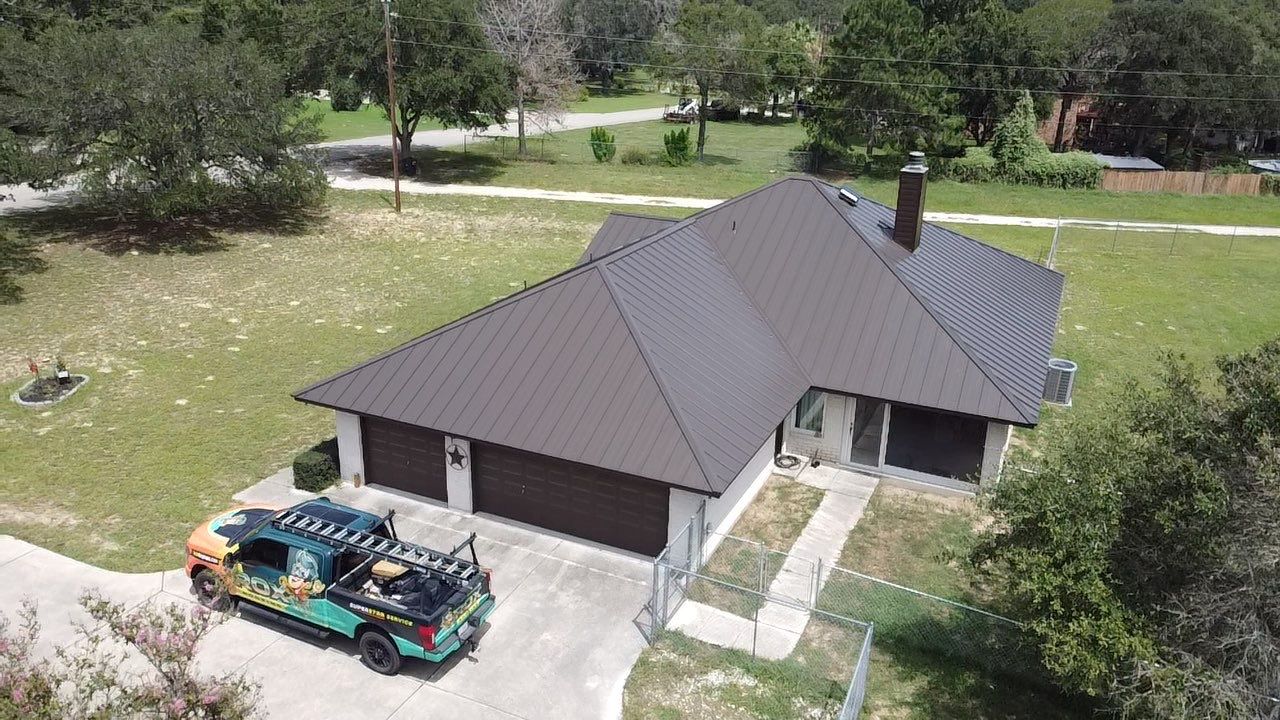 Standing Seam Metal Roof Install By Rox Roofing In La Vernia, Texas by Rox Roofing