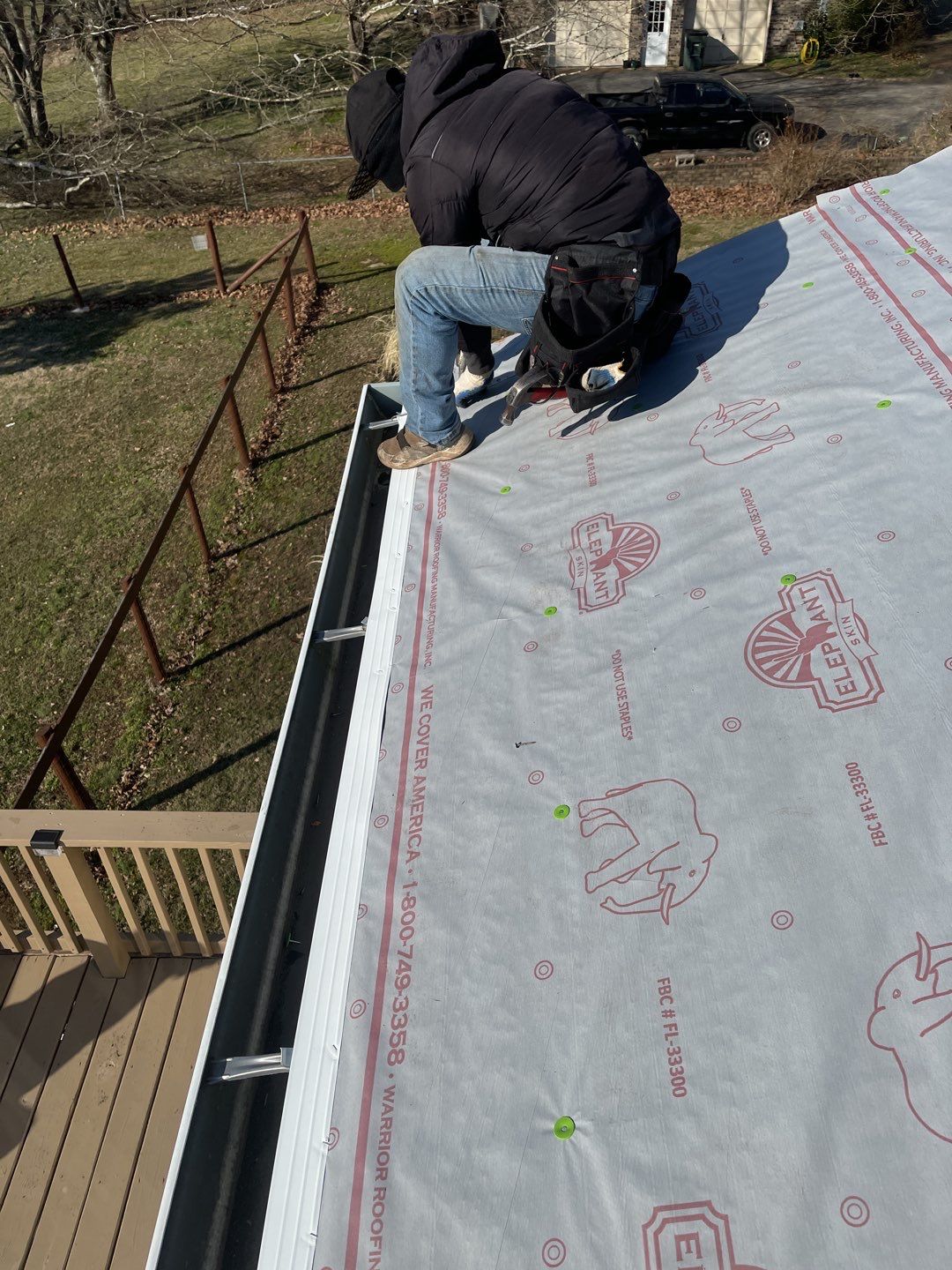 Residential Roofing Installation using Owens Corning Oakridge Roofing System by Undersun Roofing 