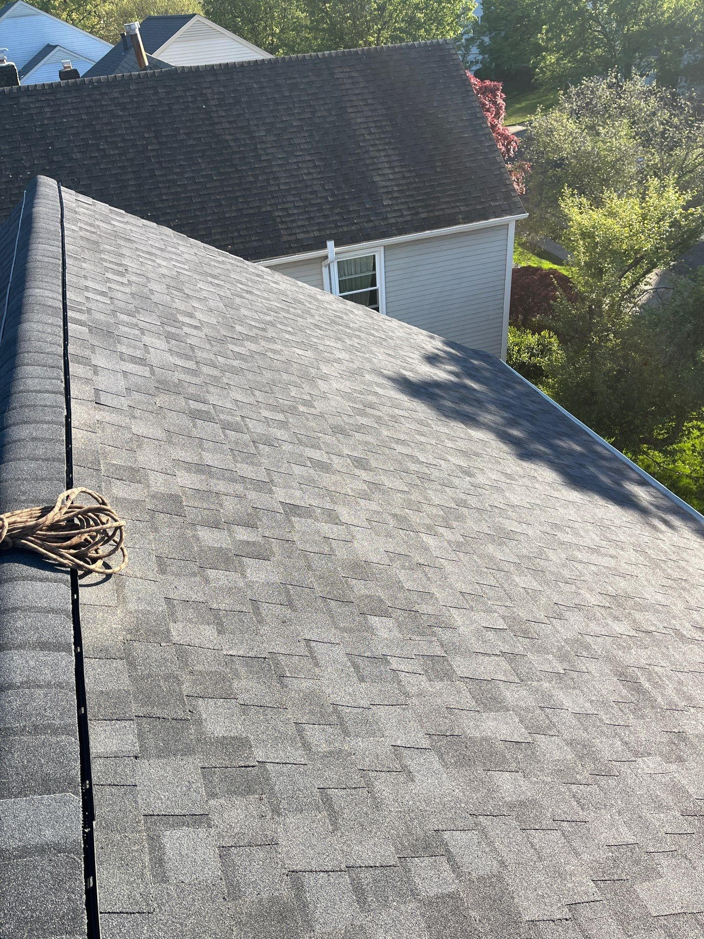 Vienna: CertainTeed Landmark Pro Designer Shingles in Max Def Moire Black by RM Banning, Inc.