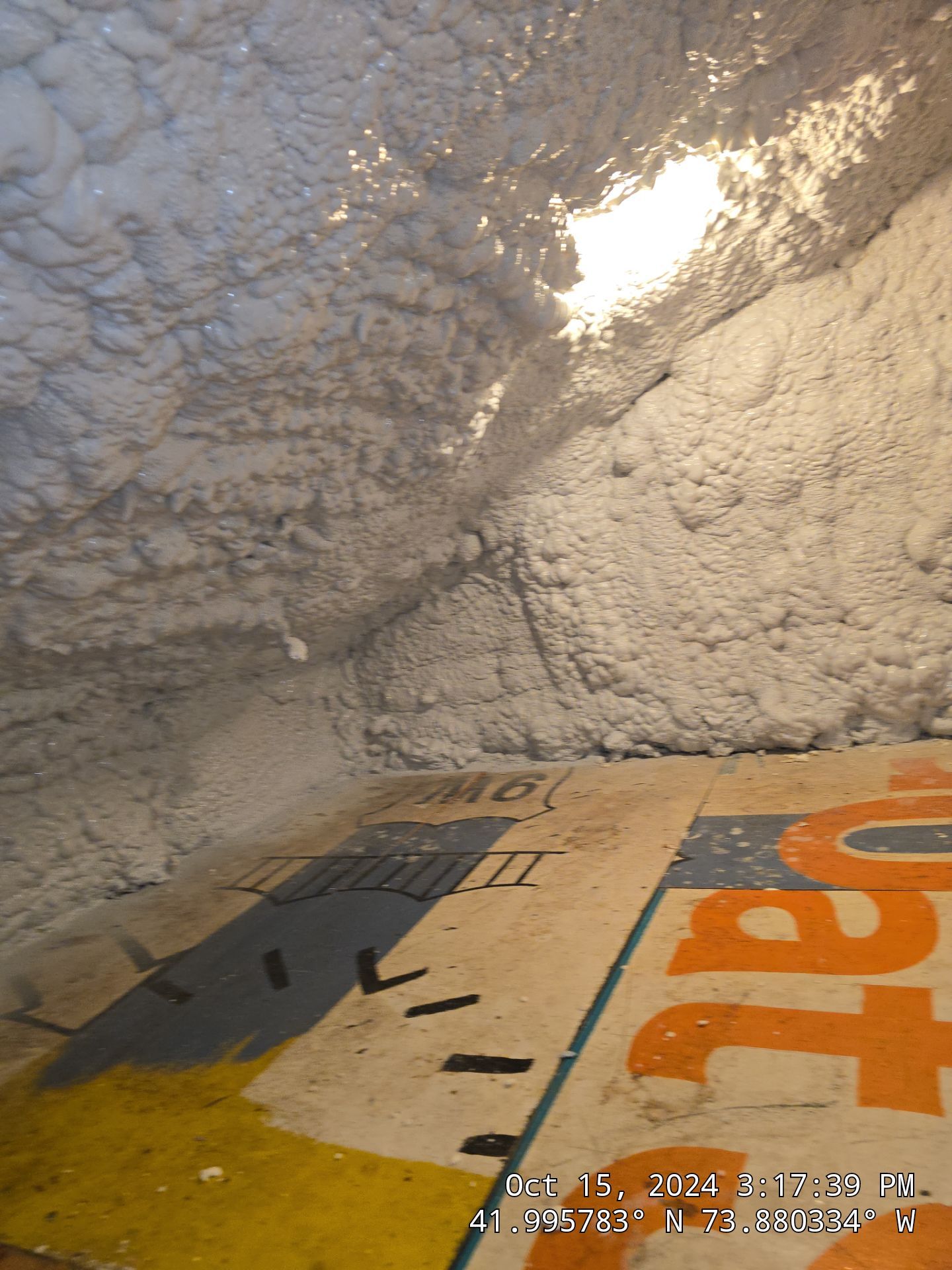 Attic Insulation using open cell spray foam by NYS Foam & Energy