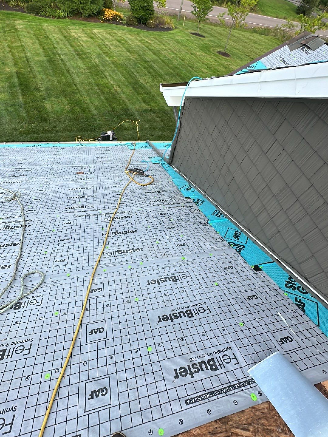 Residential Roofing Installation using Asphalt GAF HDZ by Artisan Roofing & Home Improvements Inc.