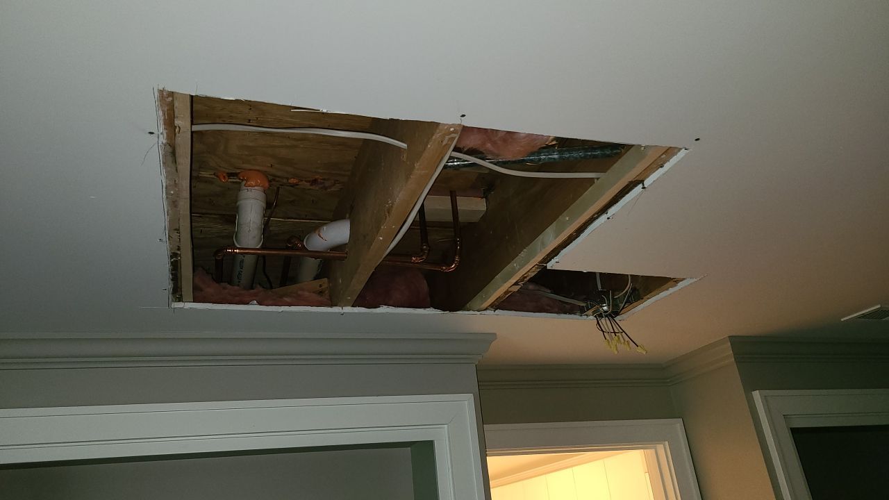 Kitchen Pipe Burst by Chicagoland Water Medics