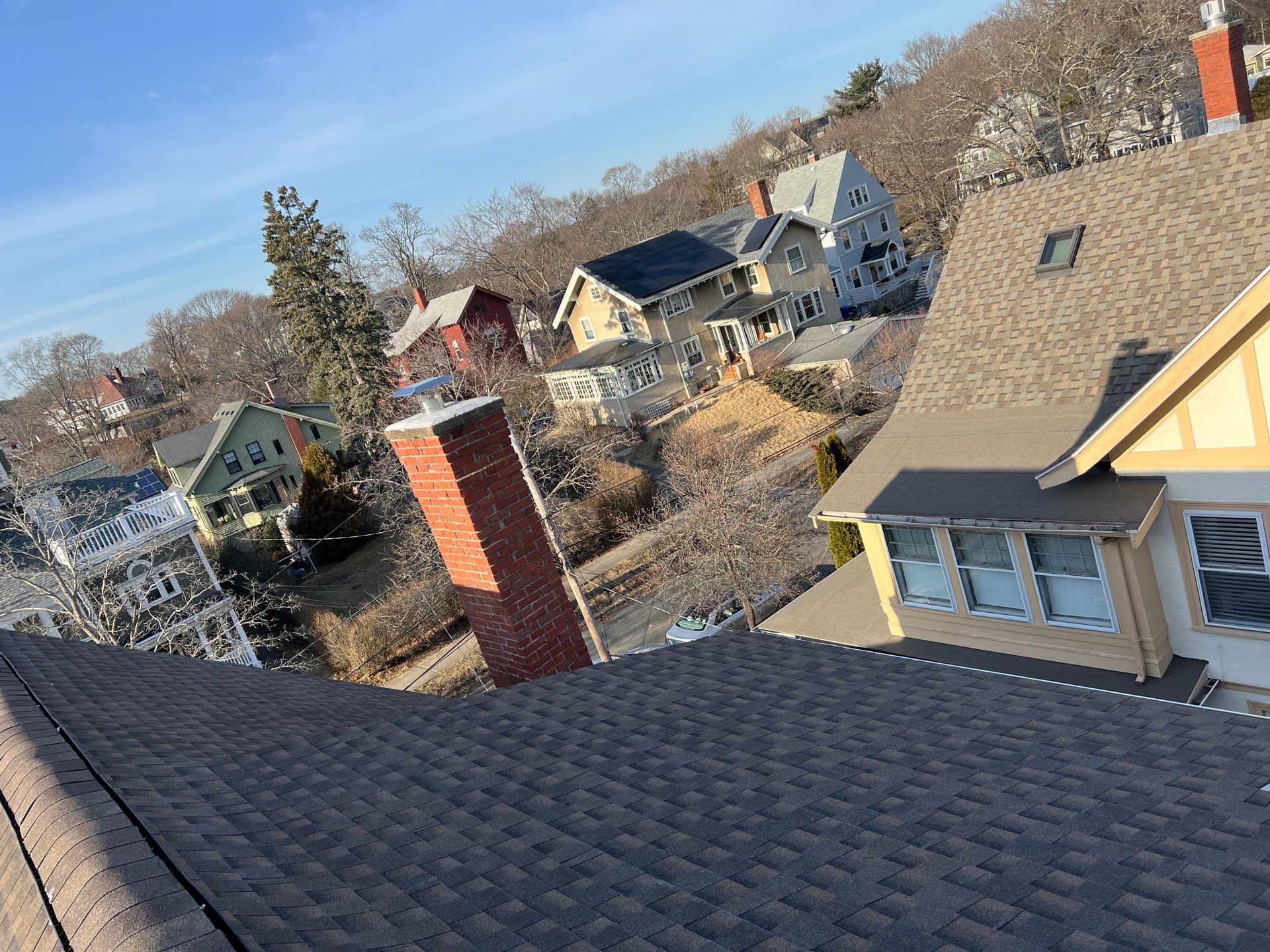 Swampscott, MA Cedar Siding & Asphalt Roofing by Rinaldi Brothers