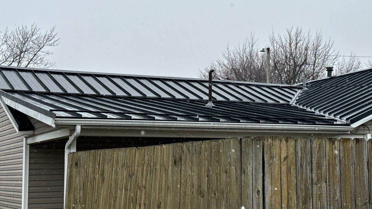 Residential Roofing Installation using Platinum Pro Standing seam  by Nitro Roofing and Construction