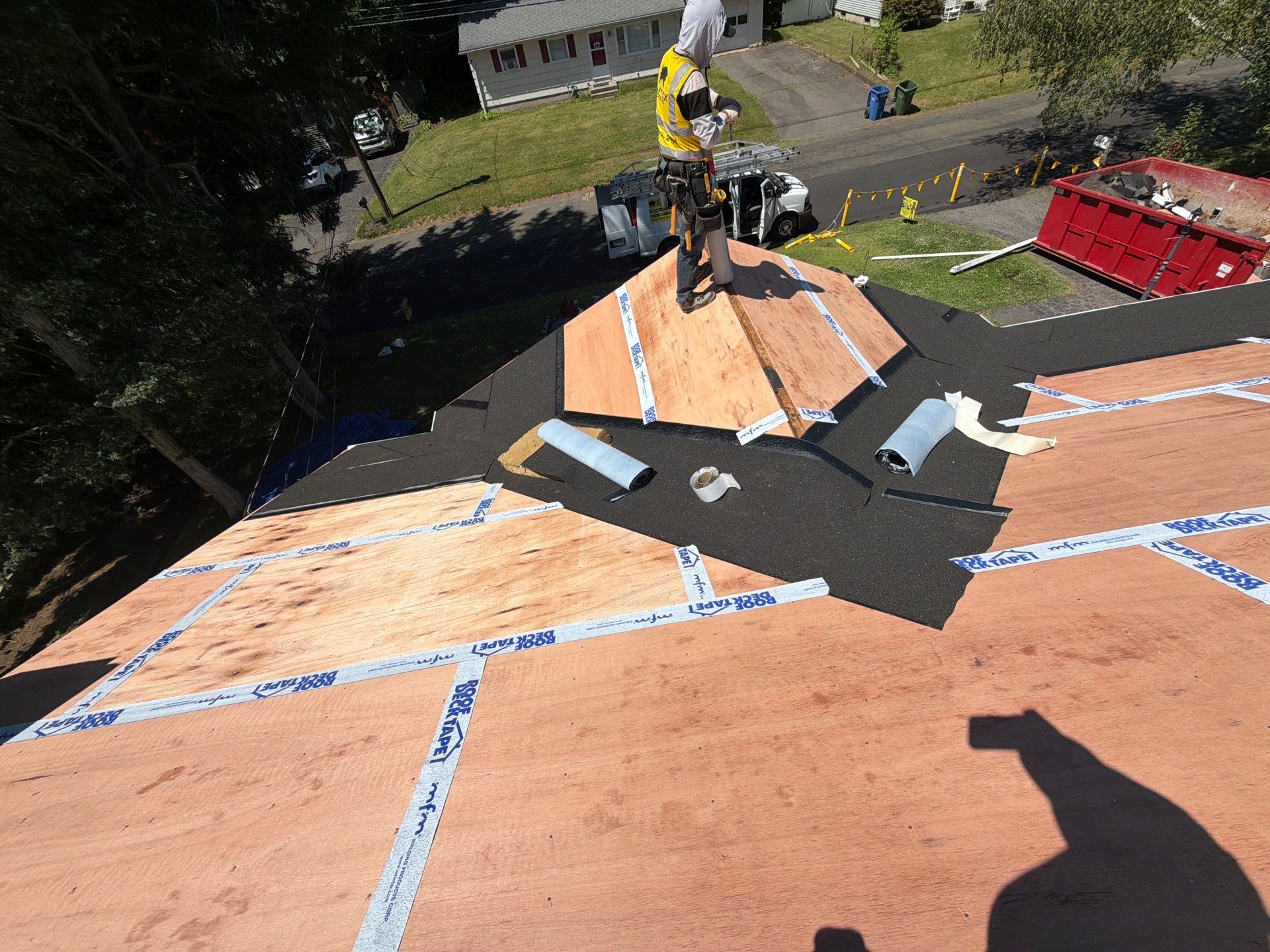 Project in Southington, CT by Elitex Roofing