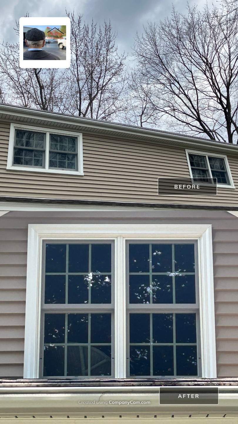 Infinity by Marvin Double-Hung Window Installation by DiGiorgi Roofing and Siding Inc