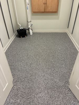 Keystone Flake Floor Coating in West Des Moines