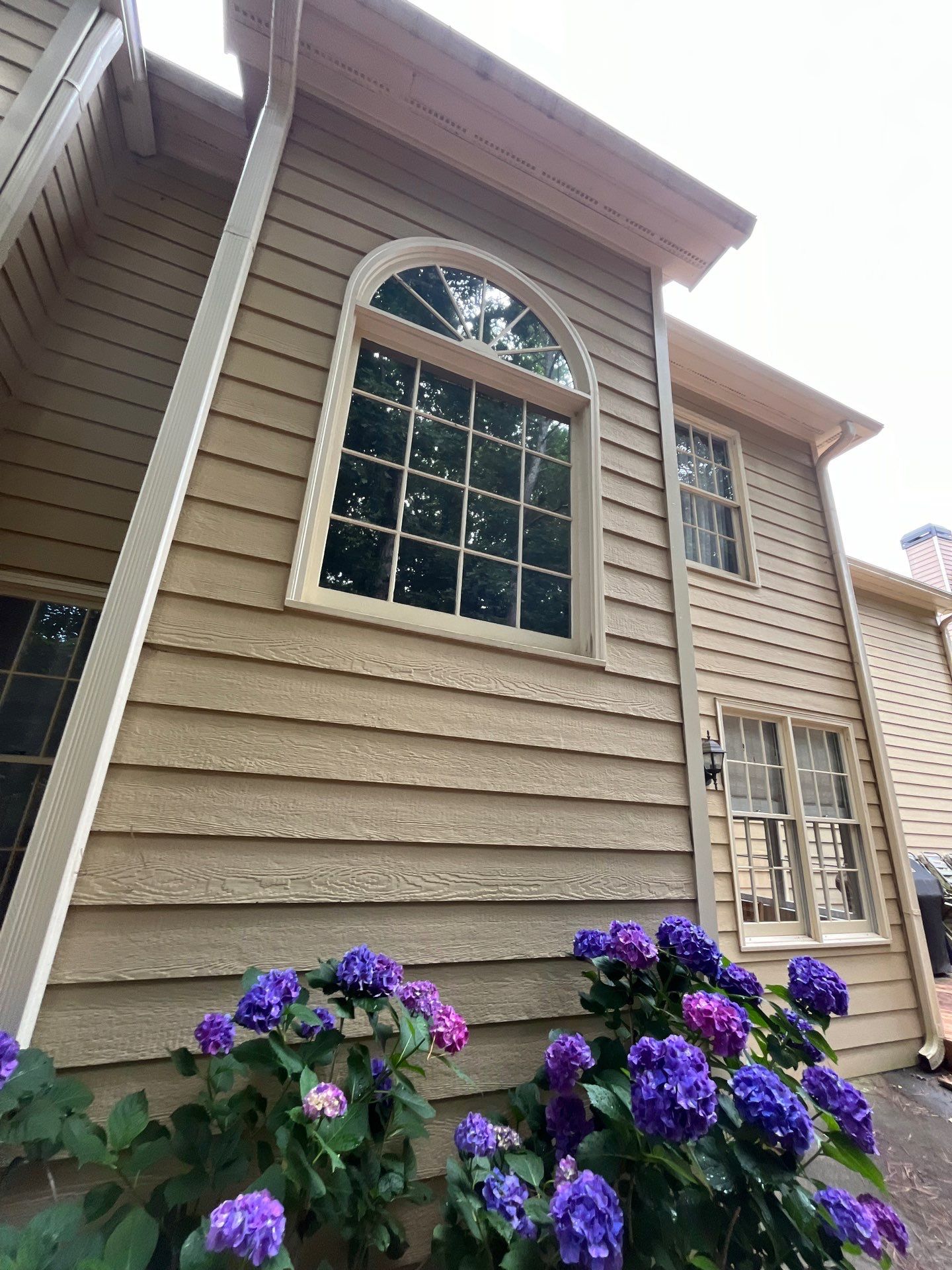 Siding and Rotten Wood Replacement with Exterior Painting in Woodstock,GA by Nelson Exteriors