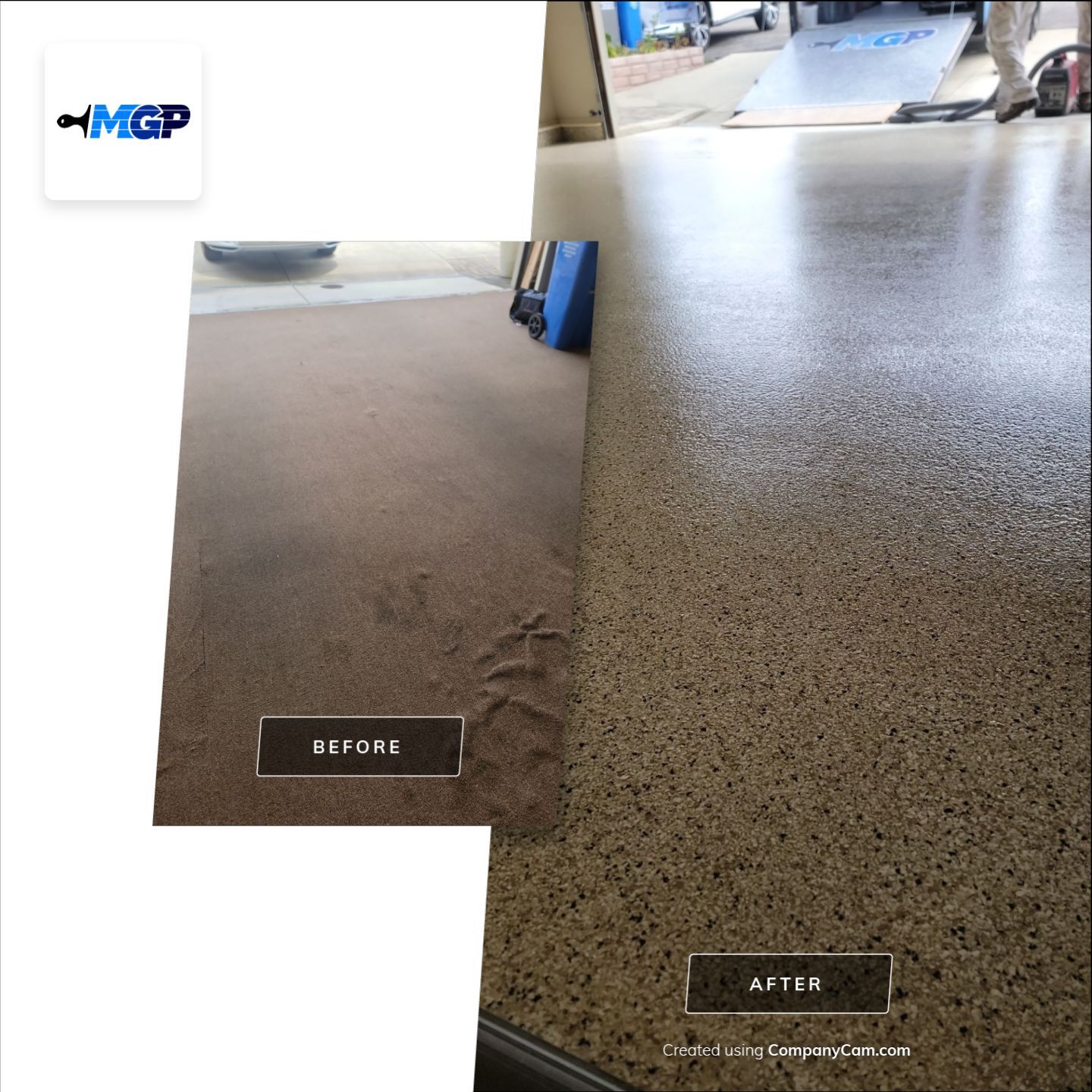 Amazing Garage make over by MGP Coatings