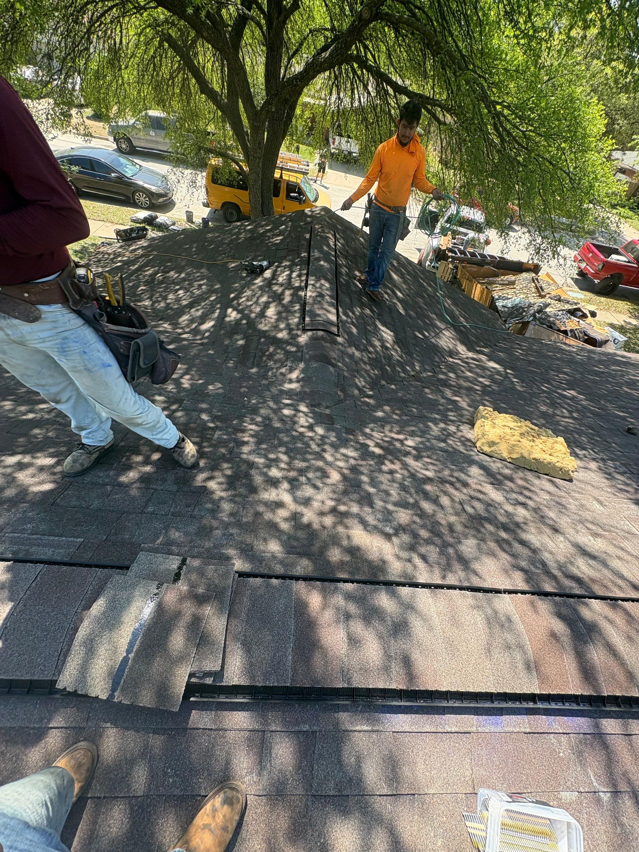 Reroof by Berry Good Roofing 