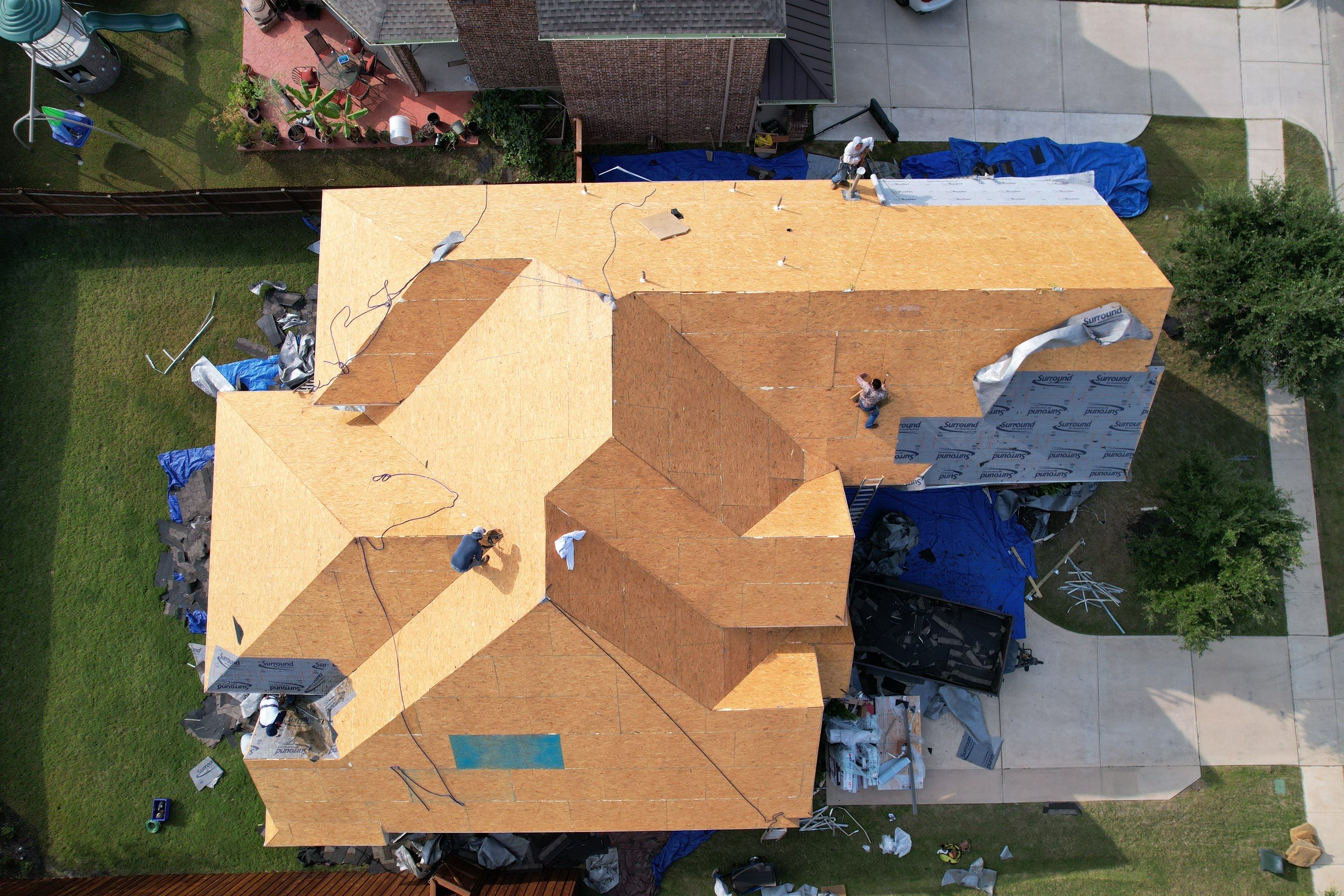 Project in Keller  by Zeus Exteriors