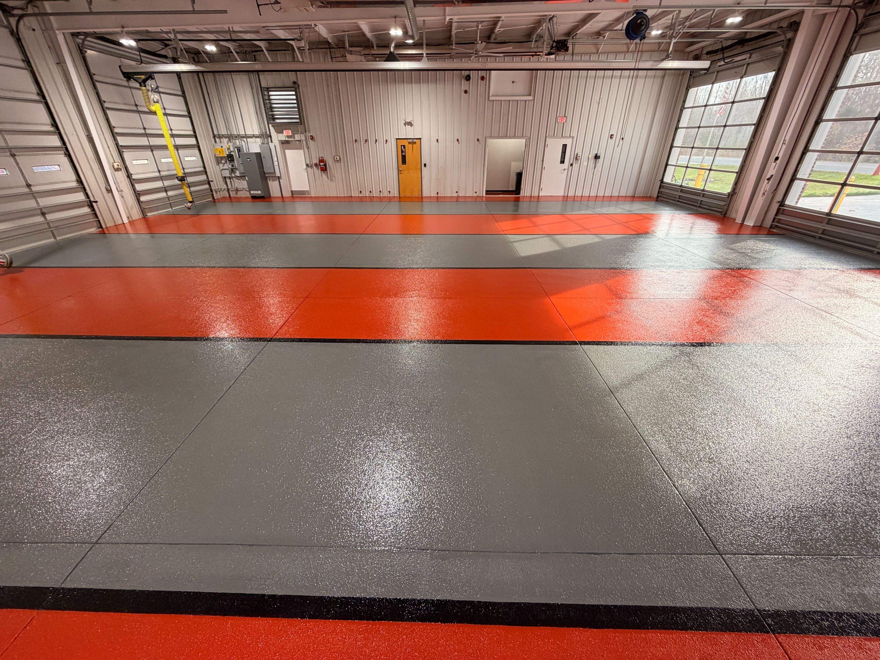 Alexis Volunteer Fire Department Substation by Endure Concrete Coatings