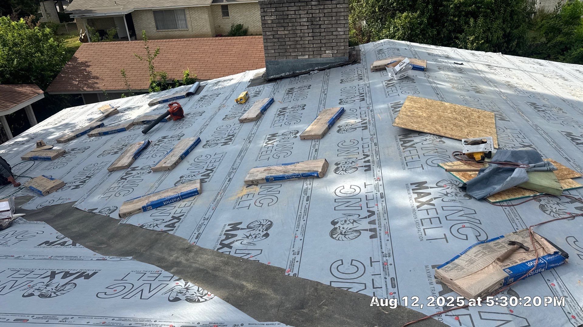 Project in New Braunfels by Rhino Roofing and General Contracting, LLC