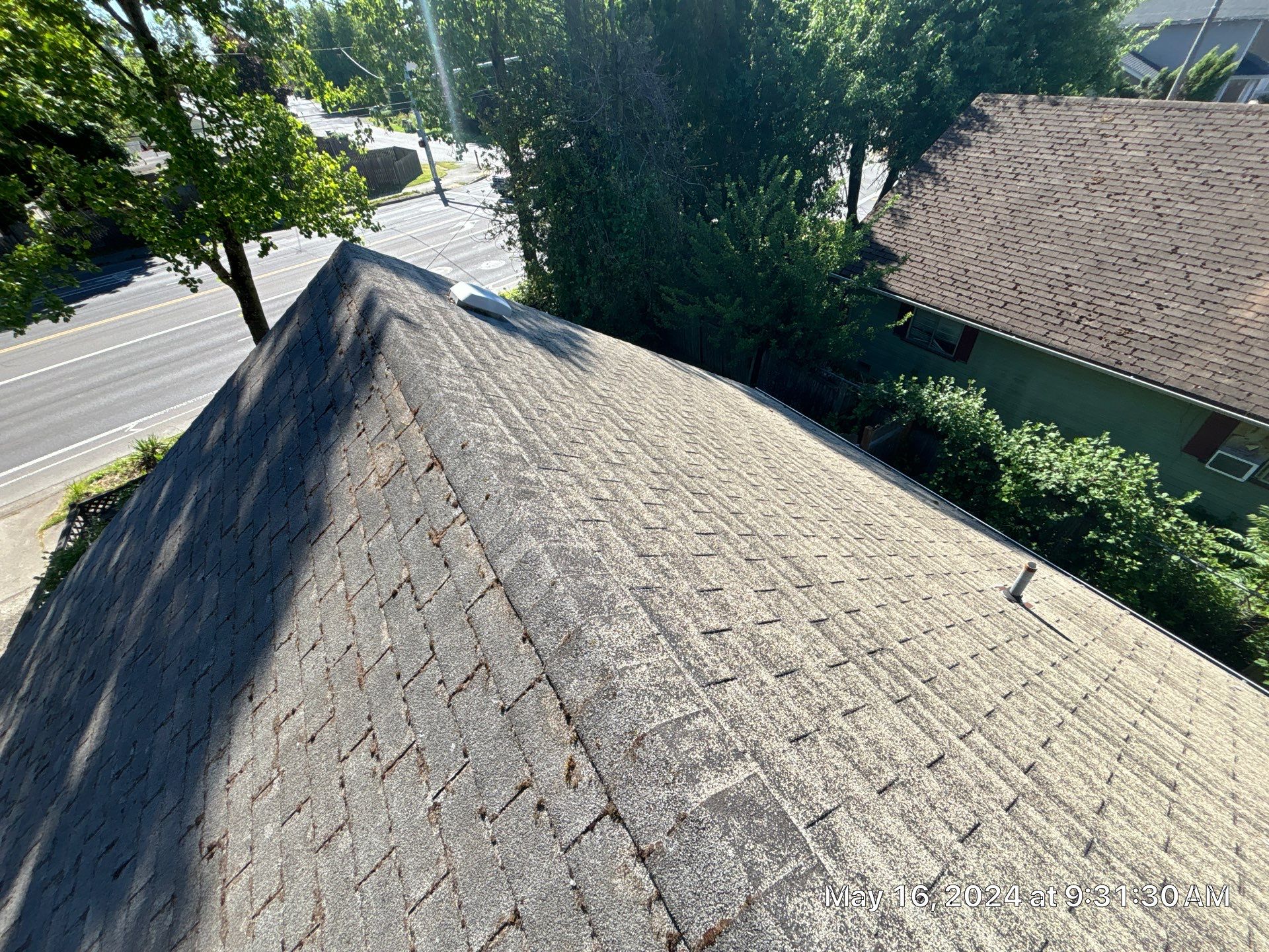 Residential Reroof using Owens Corning Duration Shingles in the color Estate Gray. by BEST Roofing & Waterproofing
