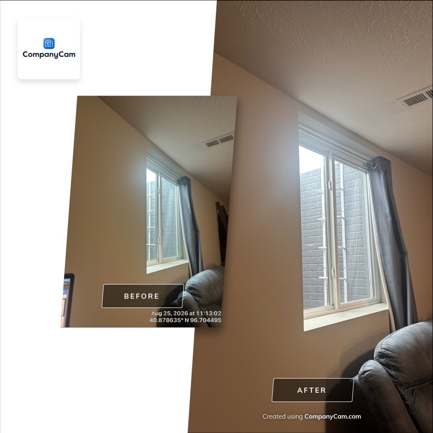 Basement Egress Window and Safety Well Installation in Lincoln by CompanyCam Sales Demo